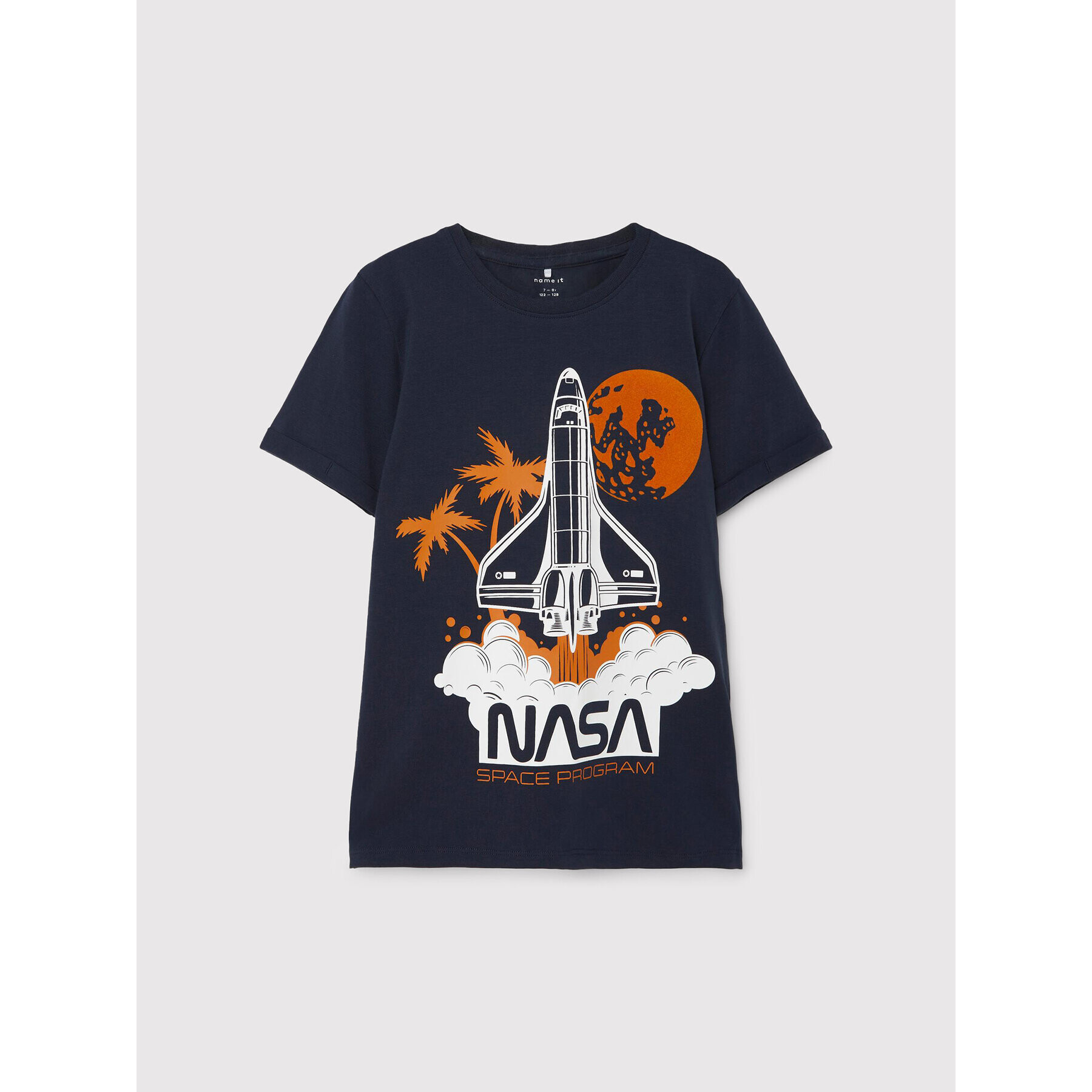 NAME IT T-Shirt NASA 13199848 Tmavomodrá Regular Fit - Pepit.cz