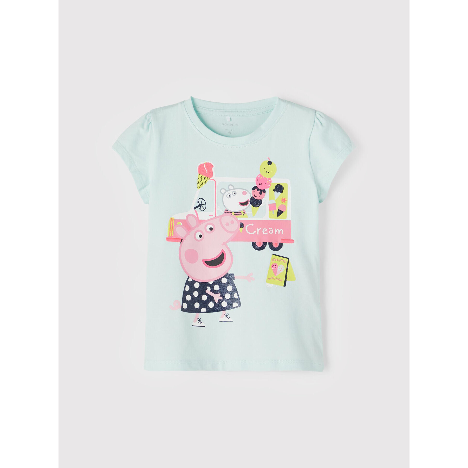 NAME IT T-Shirt PEPPA PIG 13201304 Zelená Regular Fit - Pepit.cz