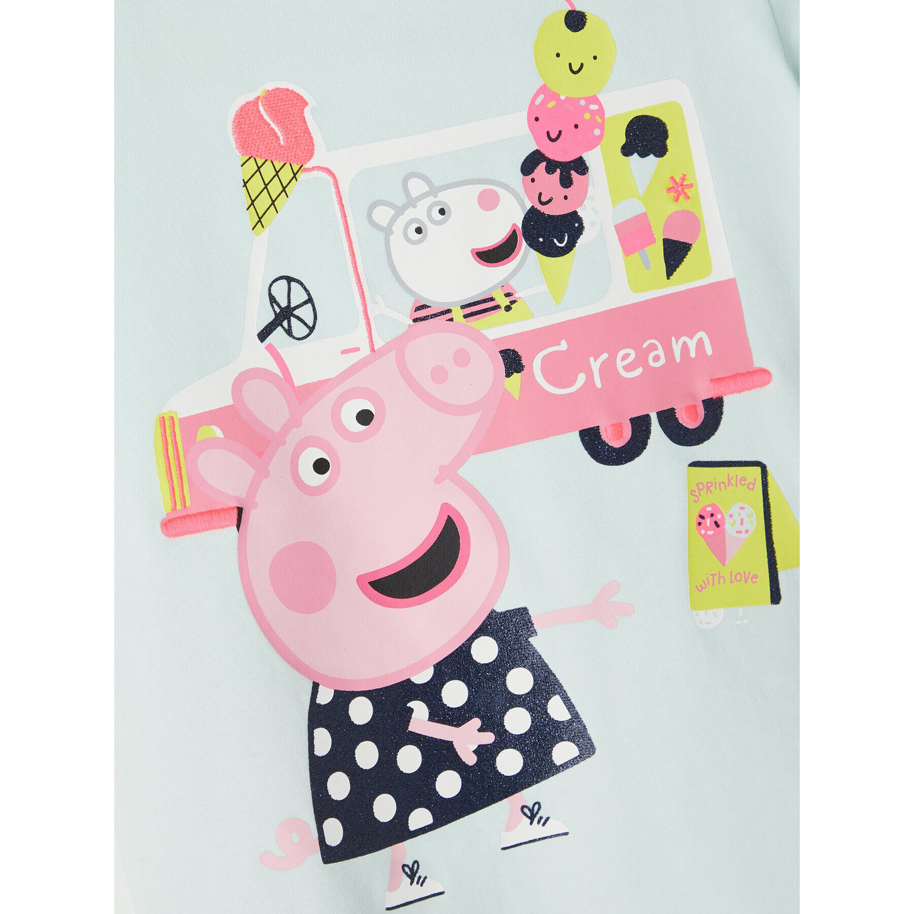 NAME IT T-Shirt PEPPA PIG 13201304 Zelená Regular Fit - Pepit.cz