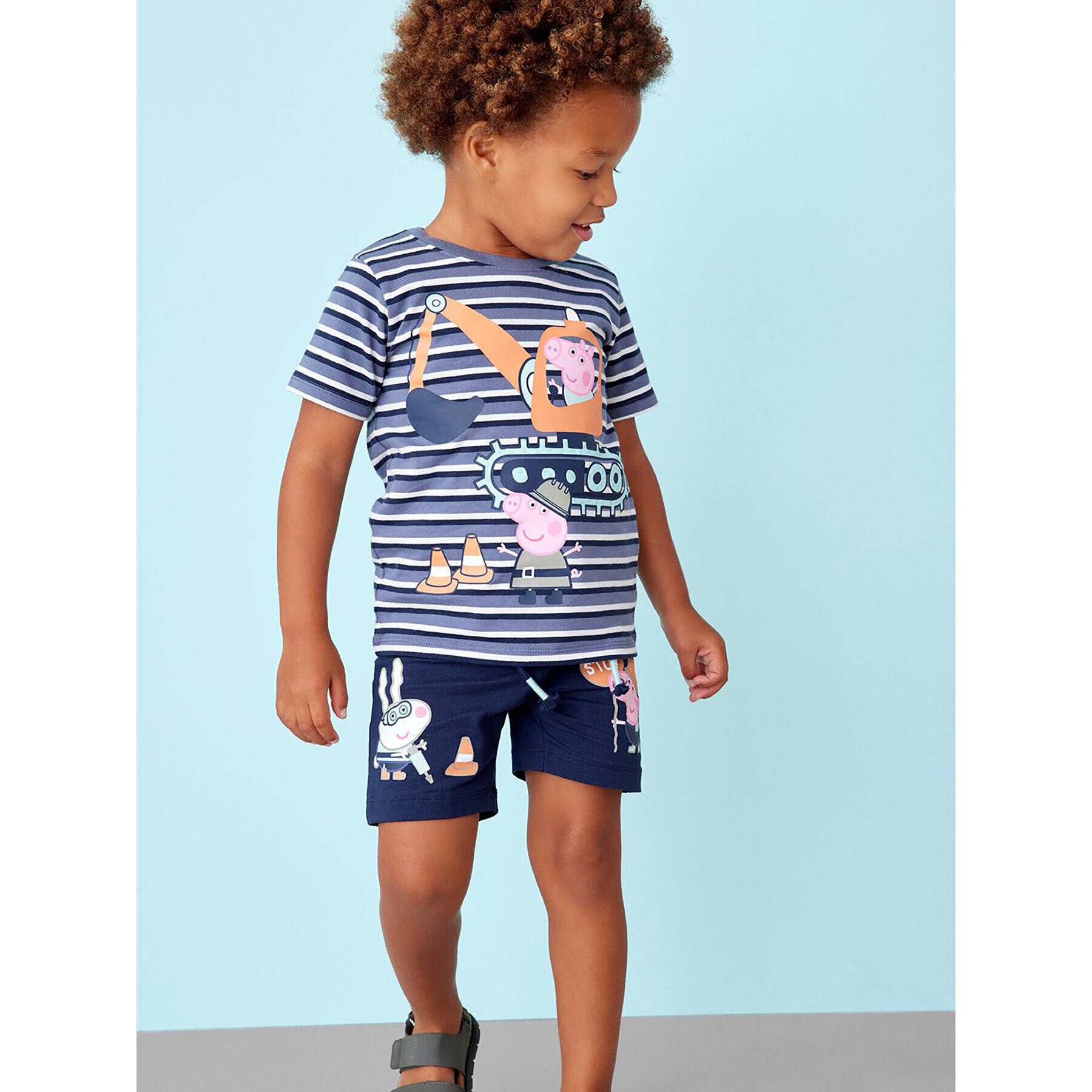 NAME IT T-Shirt PEPPA PIG 13203559 Tmavomodrá Regular Fit - Pepit.cz