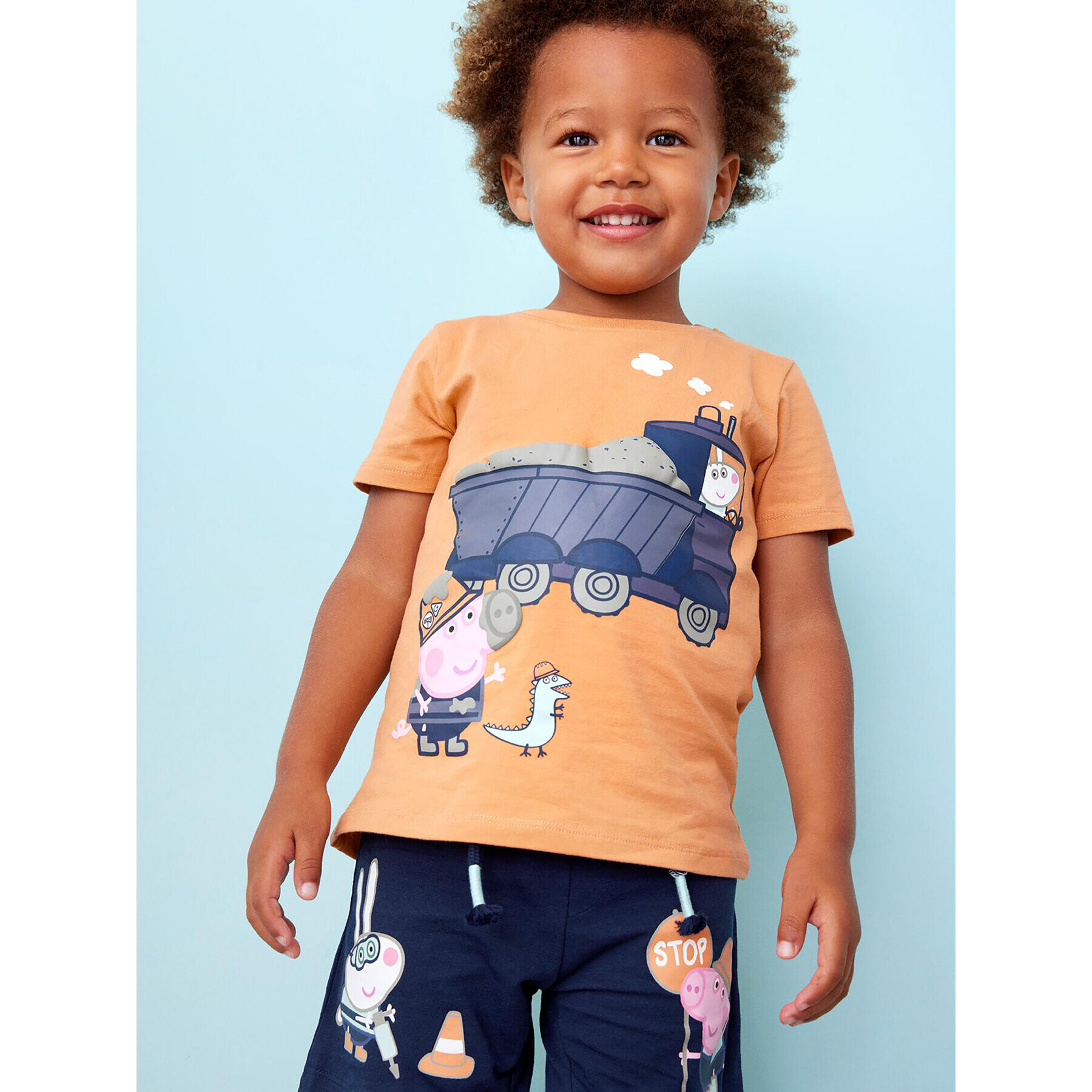 NAME IT T-Shirt PEPPA PIG 13203560 Oranžová Regular Fit - Pepit.cz