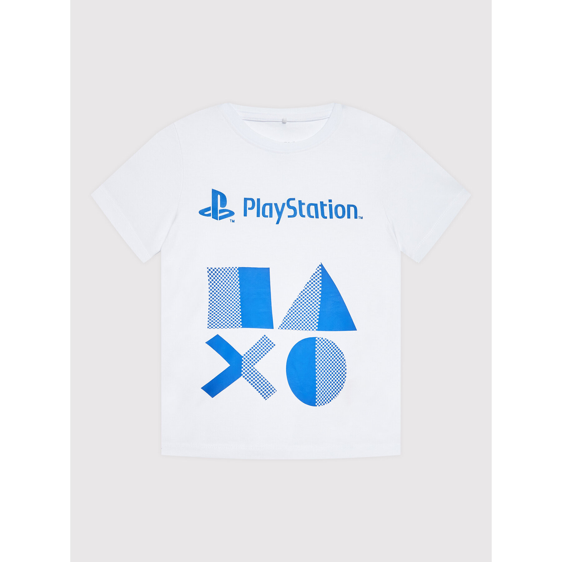 NAME IT T-Shirt PLAYSTATION 13199857 Bílá Regular Fit - Pepit.cz