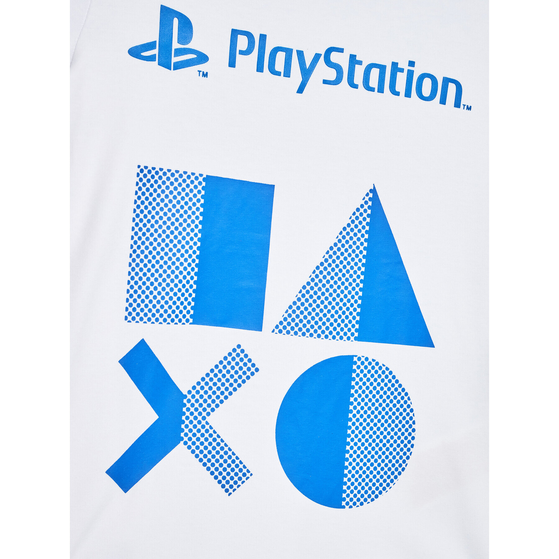 NAME IT T-Shirt PLAYSTATION 13199857 Bílá Regular Fit - Pepit.cz