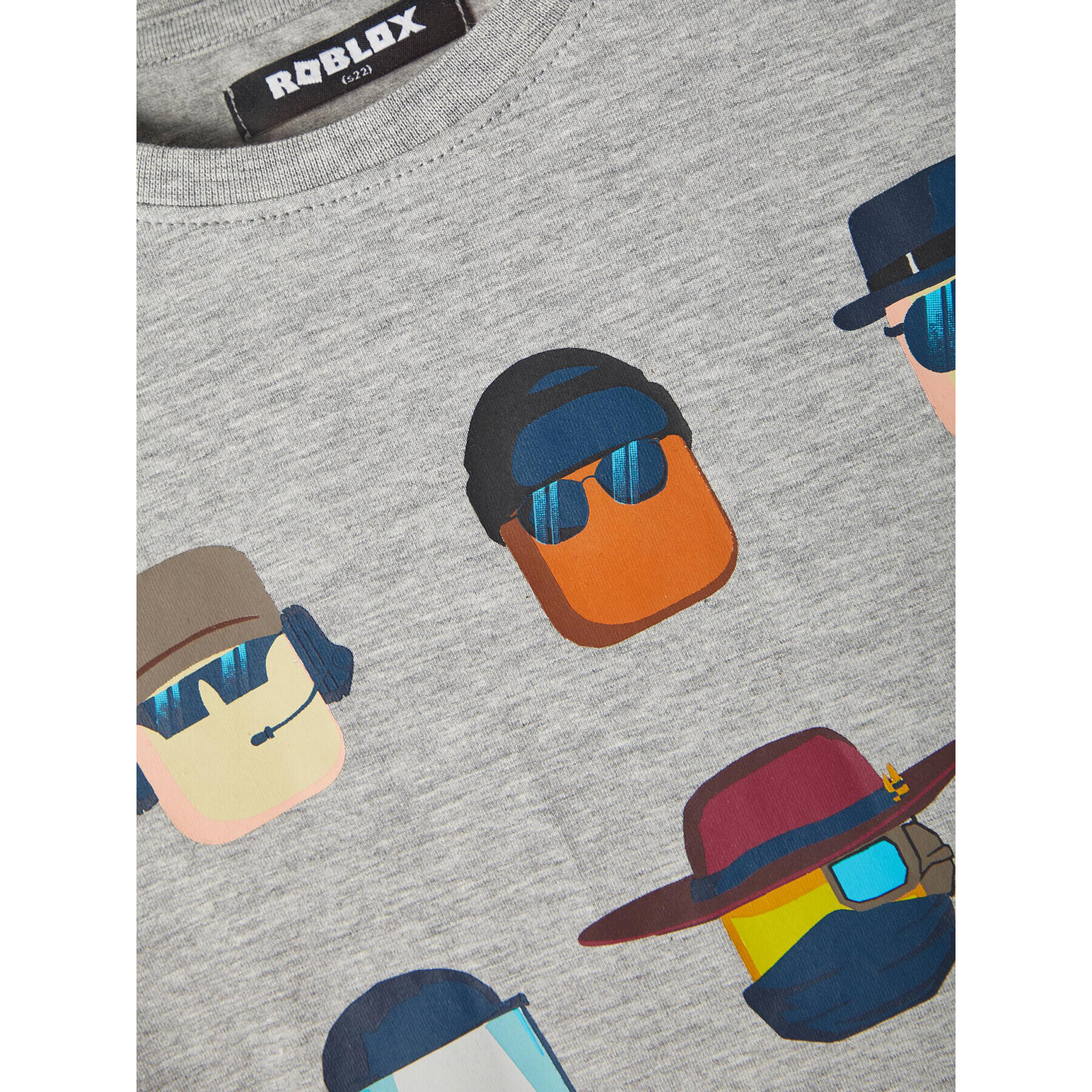 NAME IT T-Shirt ROBLOX 13208749 Šedá Regular Fit - Pepit.cz