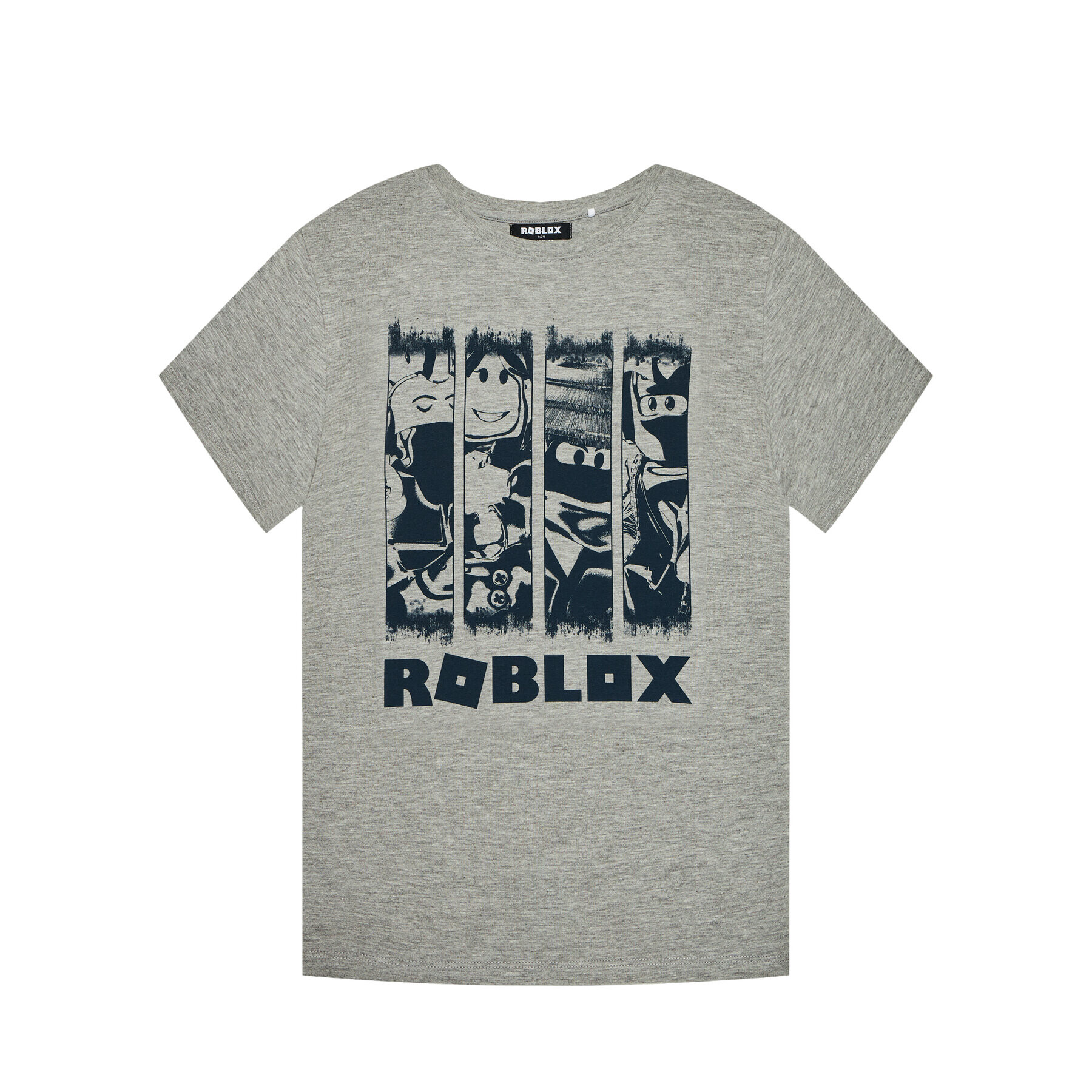 NAME IT T-Shirt Roblox Marcos 13195551 Šedá Regular Fit - Pepit.cz