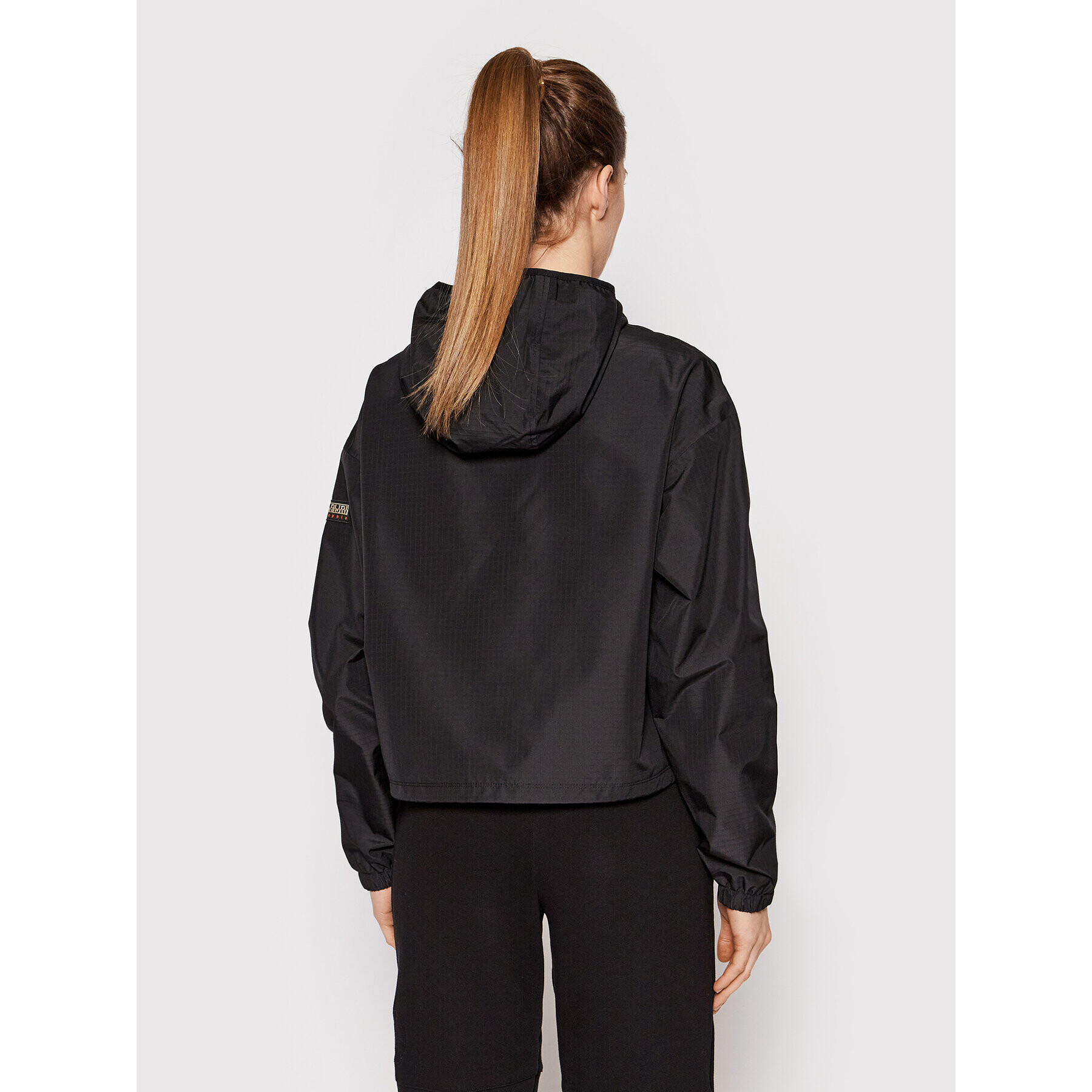 Napapijri Bunda anorak Freestrider NP0A4GCD Černá Relaxed Fit - Pepit.cz