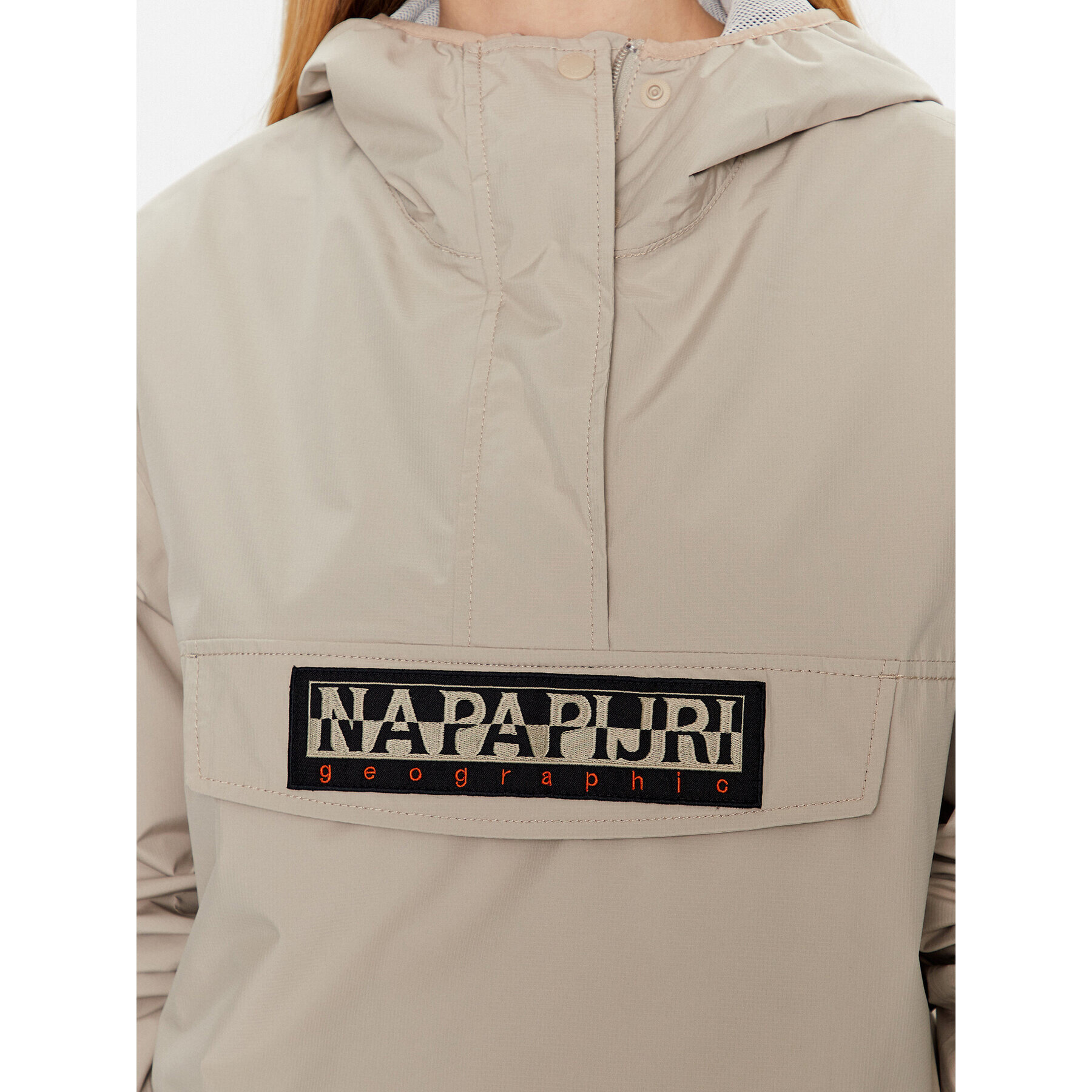 Napapijri Bunda anorak Freestrider NP0A4H8T Béžová Regular Fit - Pepit.cz