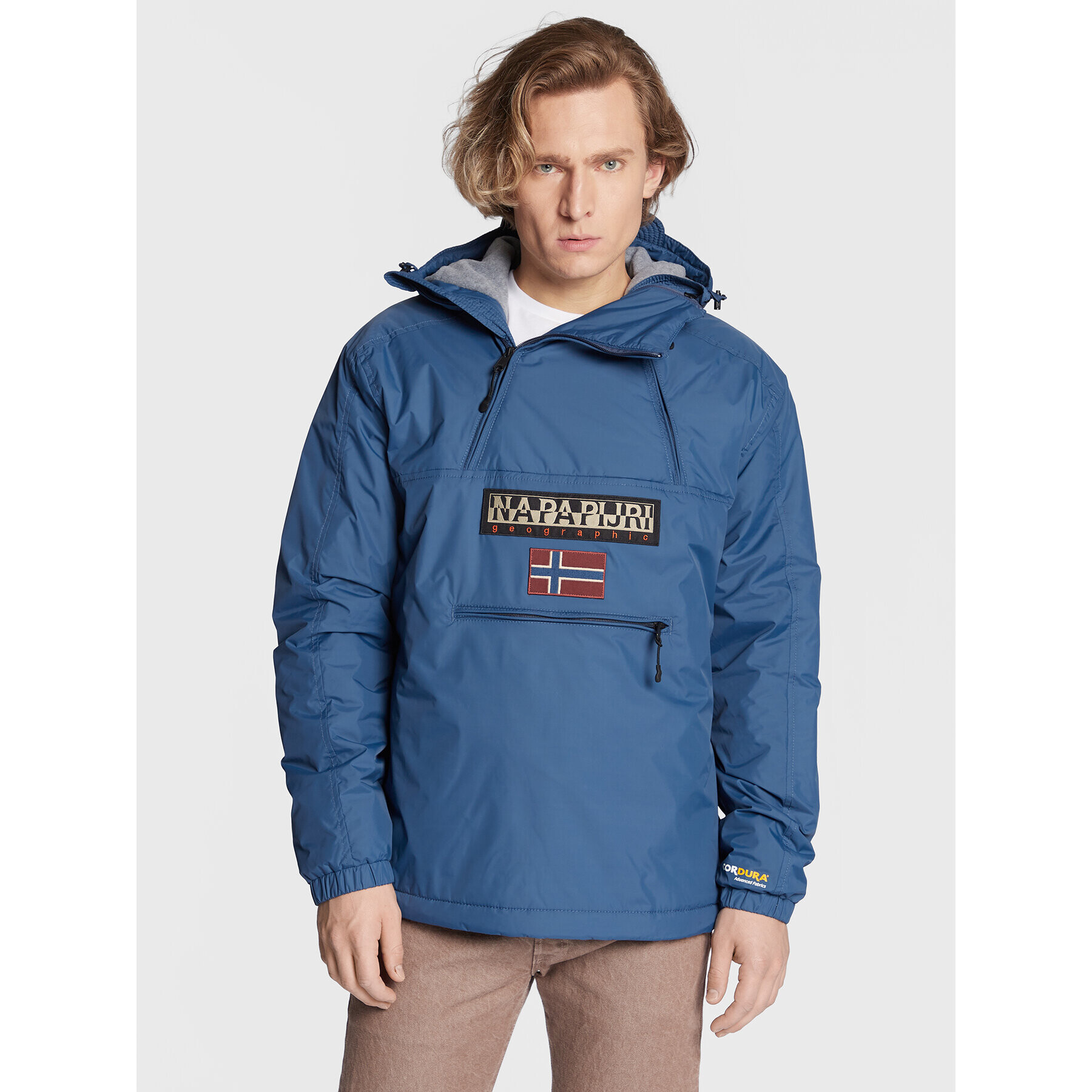 Napapijri Bunda anorak Northfarer 2.0 Wint NP0A4GS5 Tmavomodrá Regular Fit - Pepit.cz