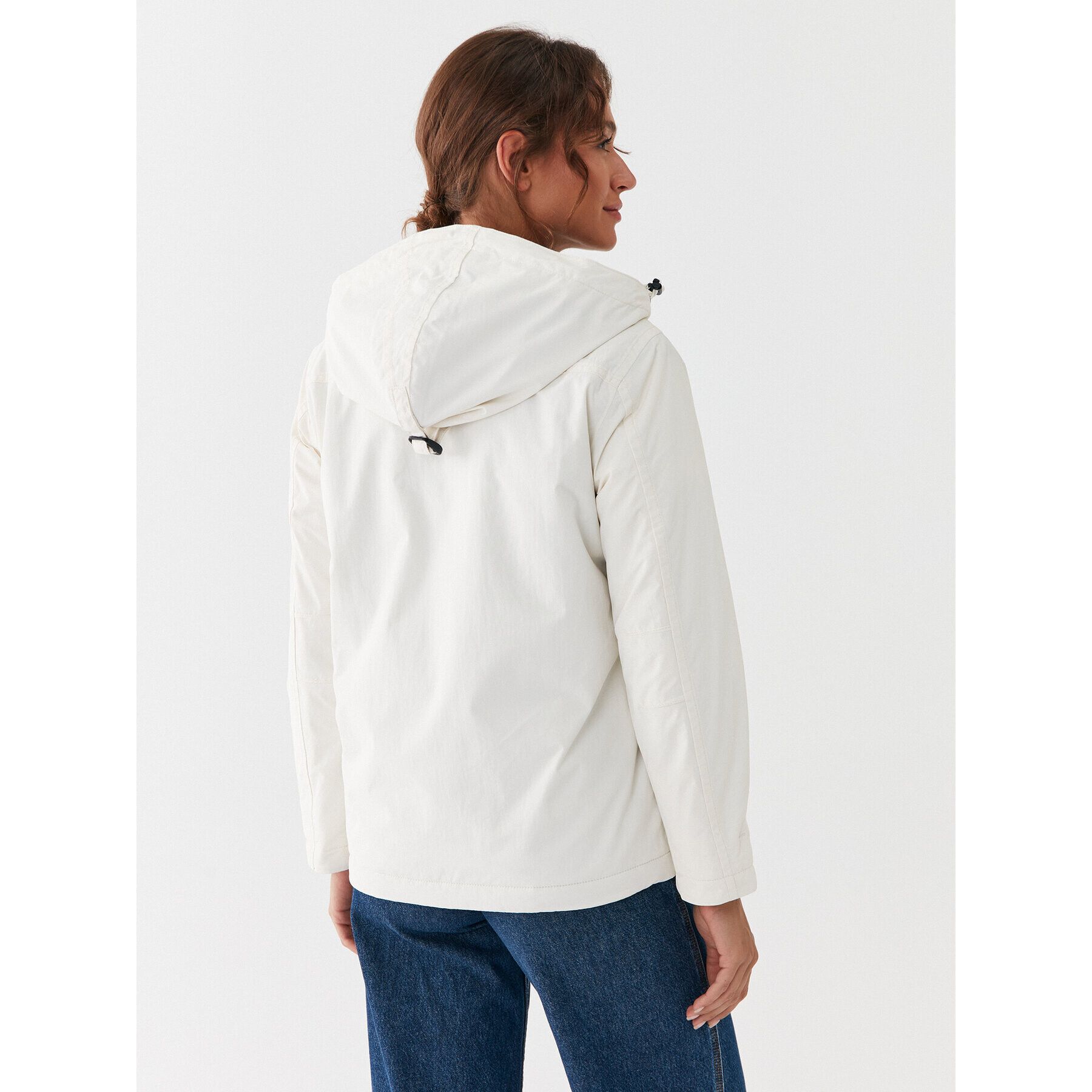 Napapijri Bunda anorak NP0A4GM5 Écru Regular Fit - Pepit.cz