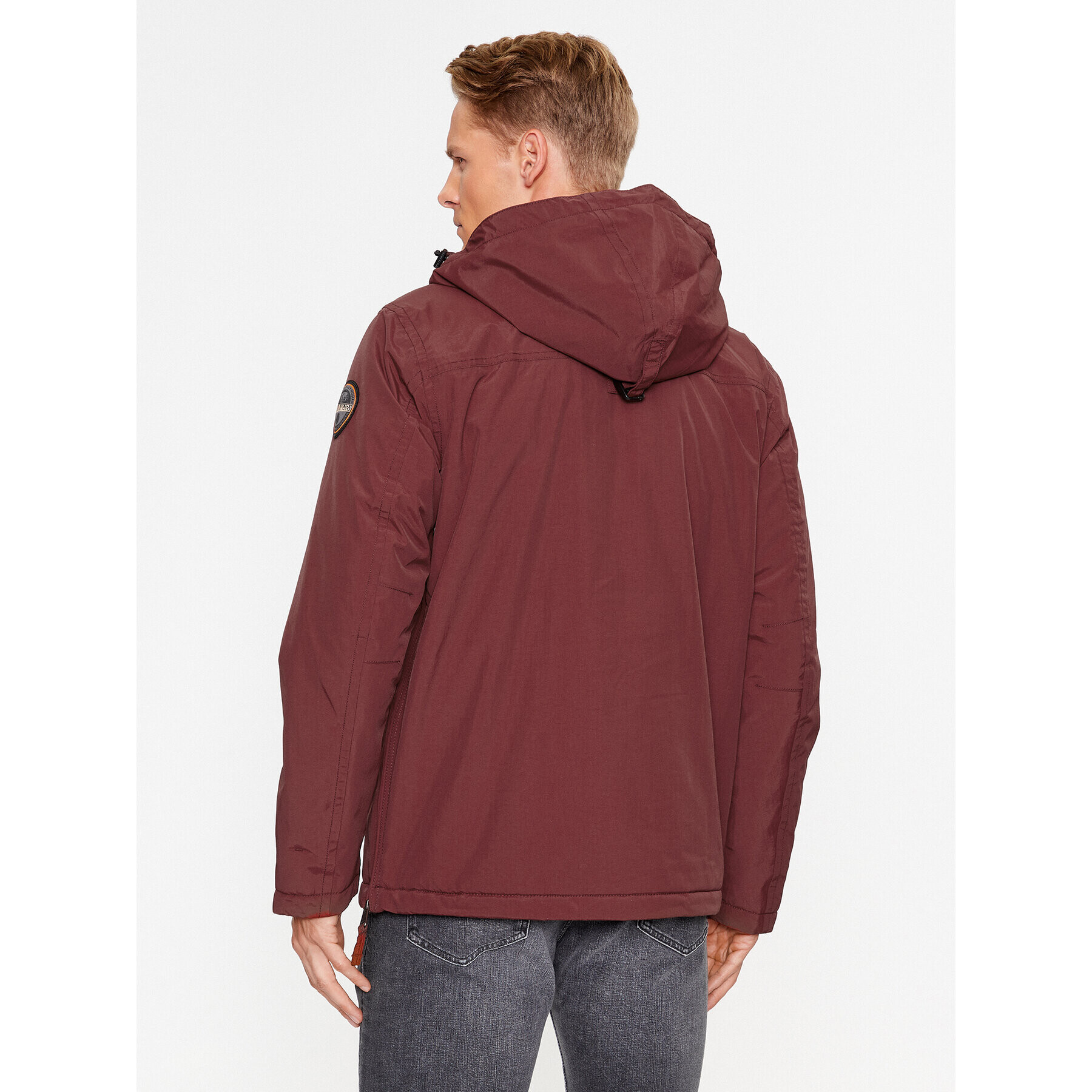 Napapijri Bunda anorak NP0A4GMD Bordó Regular Fit - Pepit.cz