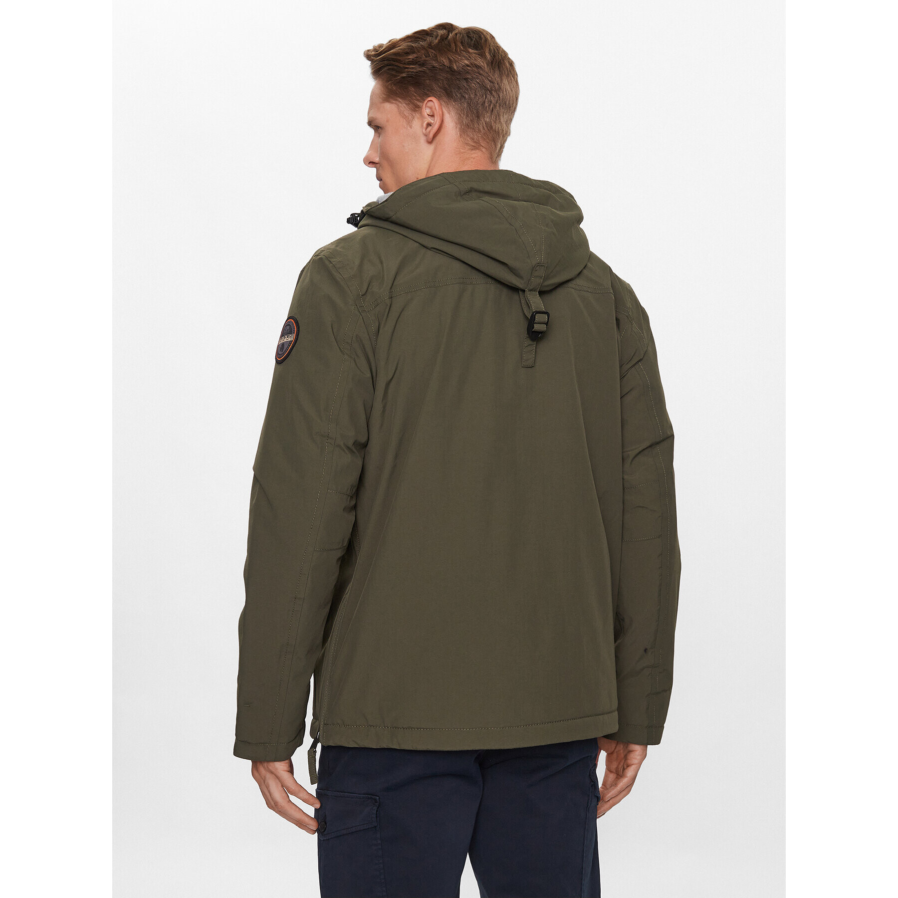 Napapijri Bunda anorak NP0A4GMD Zelená Regular Fit - Pepit.cz