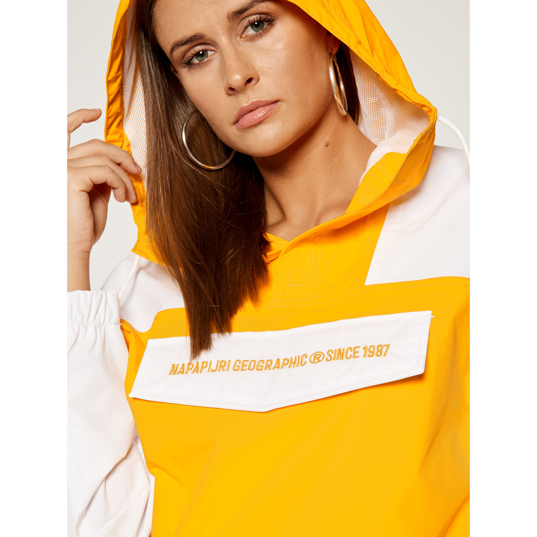 Napapijri Bunda anorak Rainforest Cropped N0YINU Žlutá Regular Fit - Pepit.cz