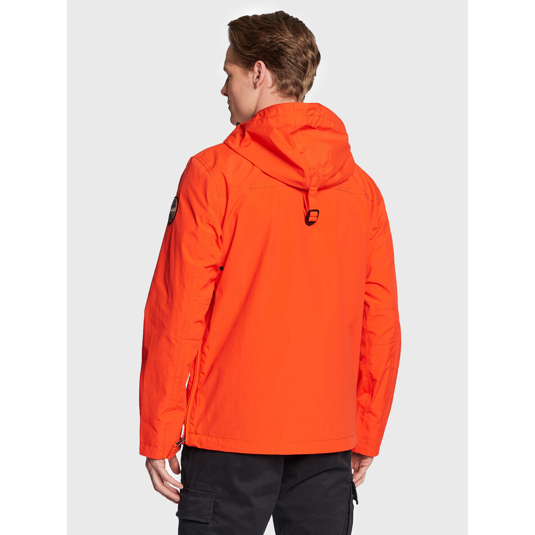 Napapijri Bunda anorak Rainforest NP0A4G7C Oranžová Regular Fit - Pepit.cz