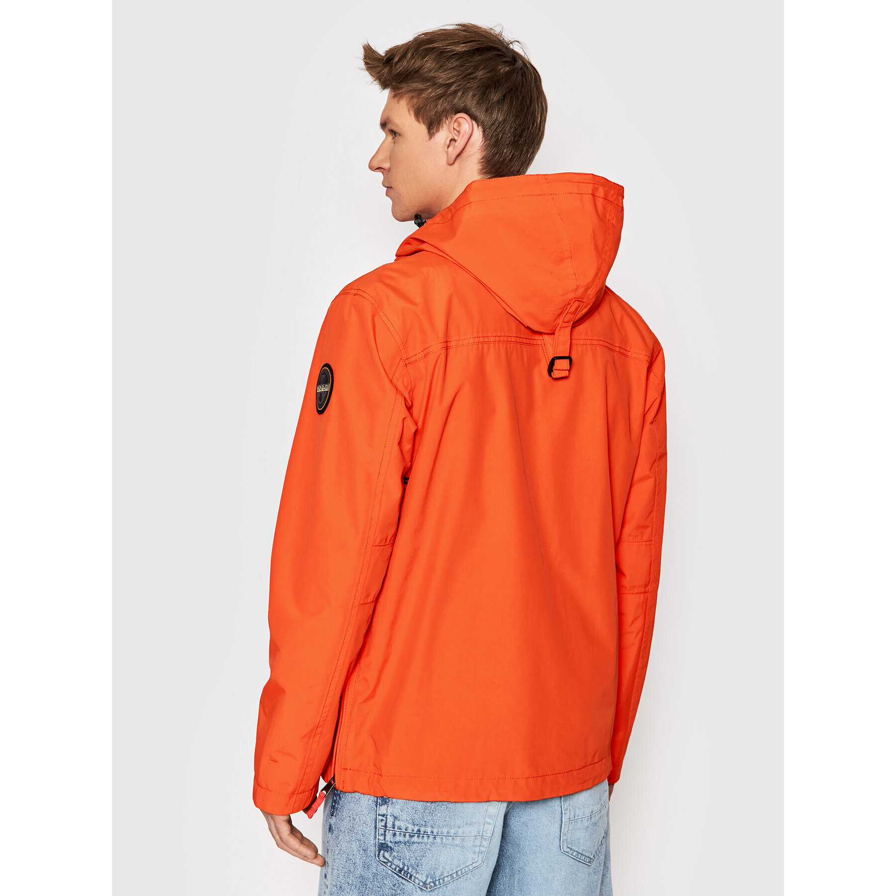 Napapijri Bunda anorak Rainforest NP0A4G7C Oranžová Regular Fit - Pepit.cz