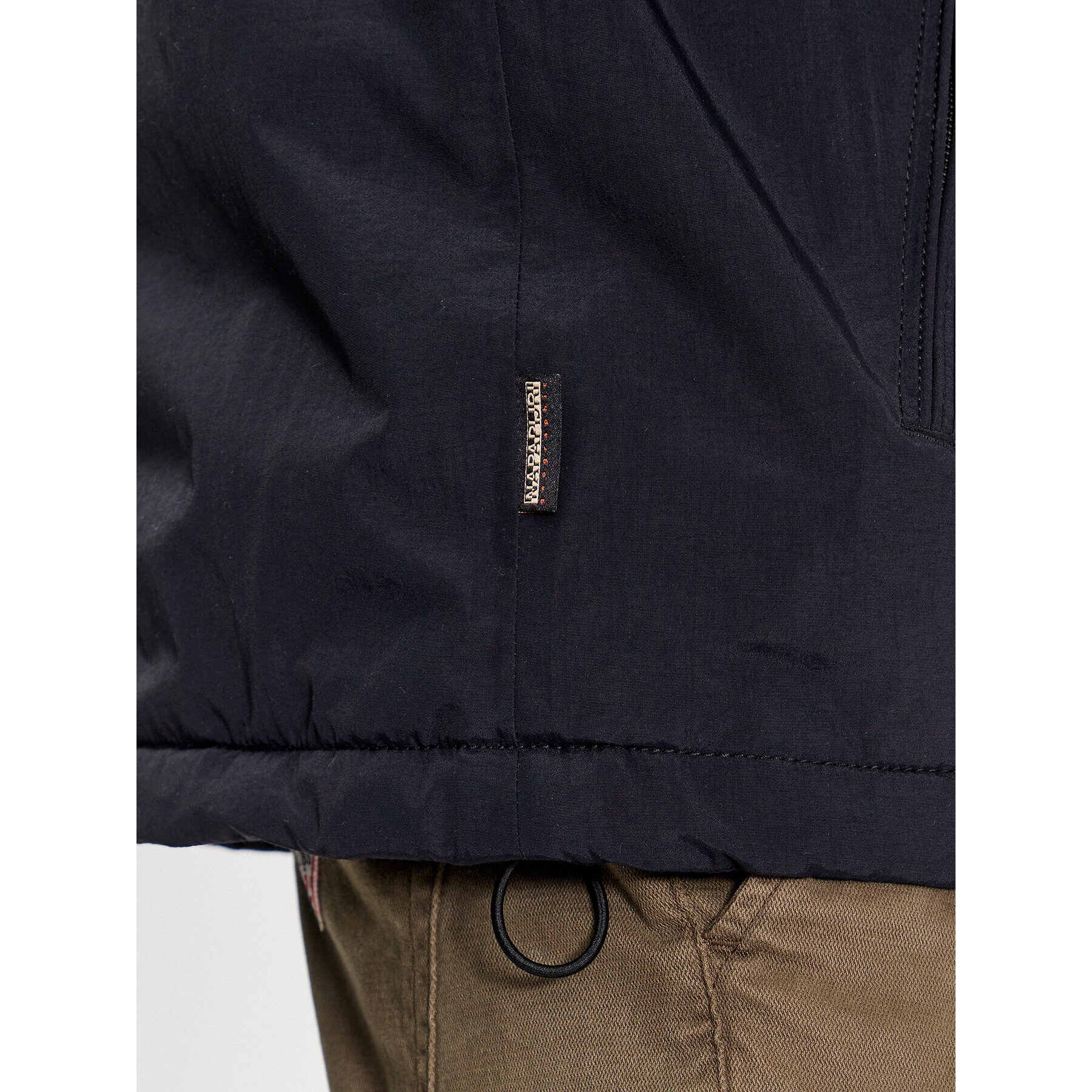 Napapijri Bunda anorak Rainforest Pocket 2 NP0A4GMD Černá Regular Fit - Pepit.cz