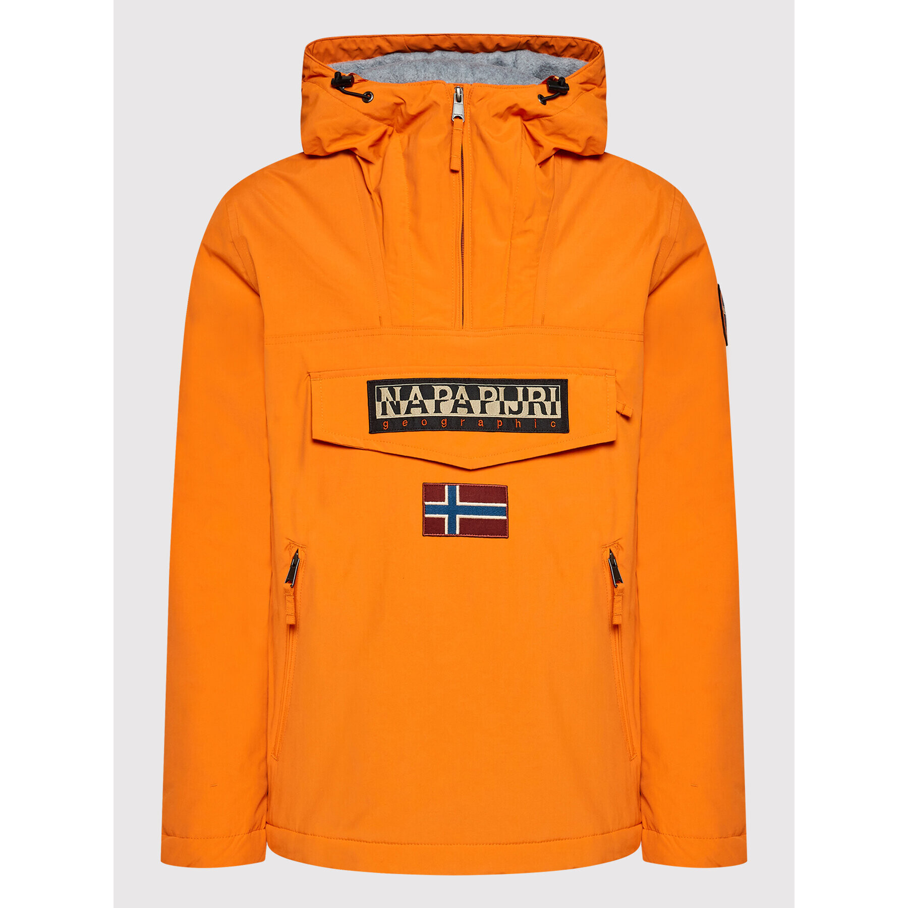 Napapijri Bunda anorak Rainforest Pocket 2 NP0A4GMD Oranžová Regular Fit - Pepit.cz