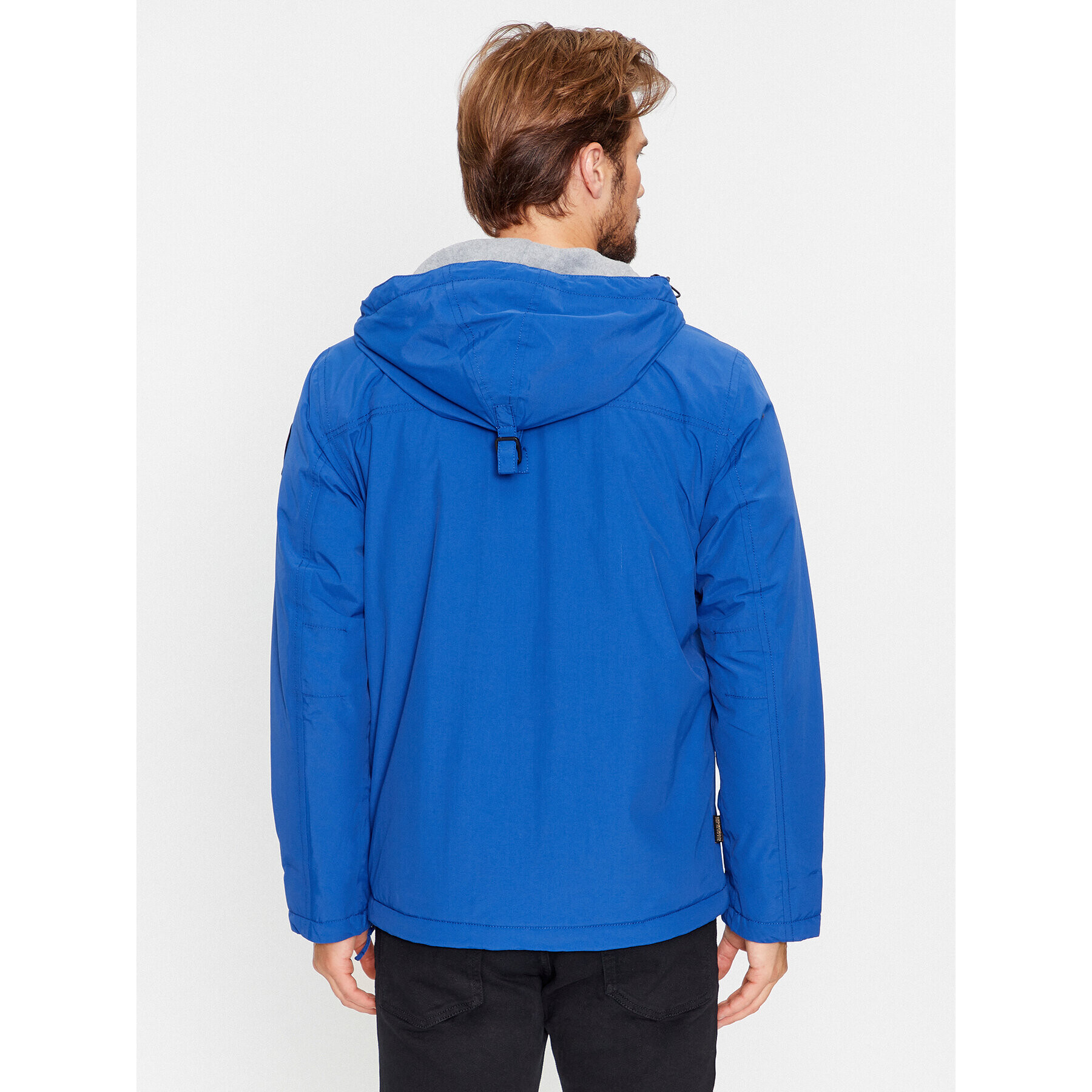 Napapijri Bunda anorak Rainforest Pocket 2 NP0A4GMD Tmavomodrá Regular Fit - Pepit.cz