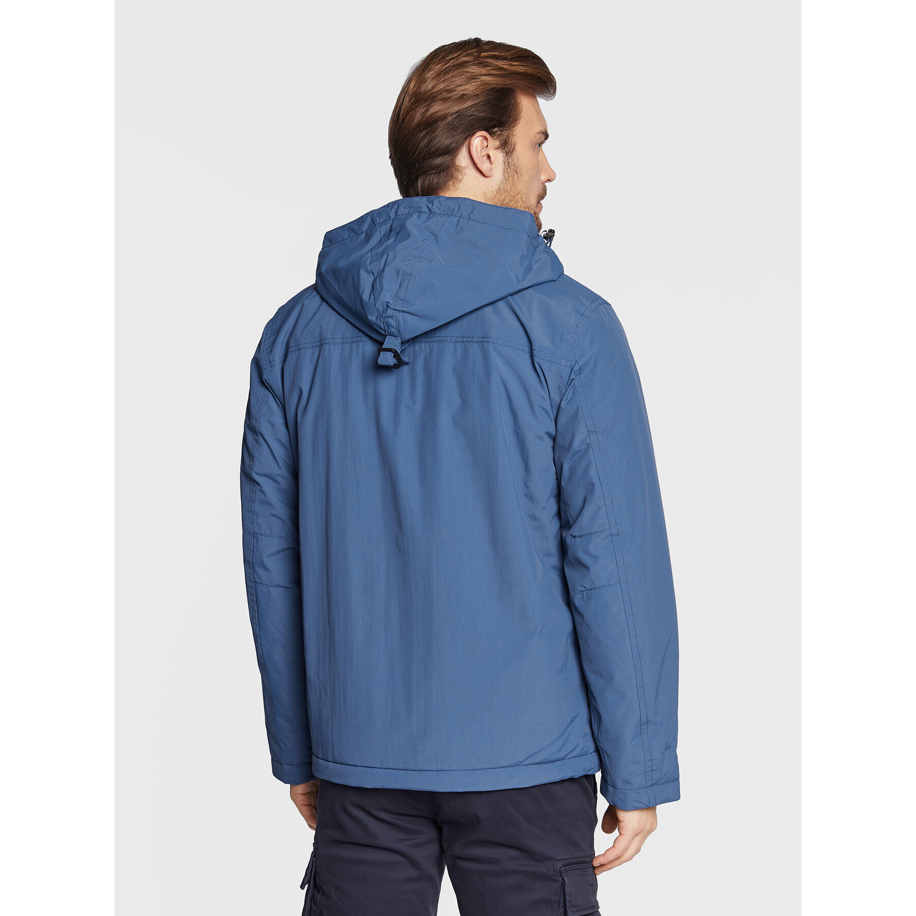 Napapijri Bunda anorak Rainforest Winter 3 NP0A4GMC Modrá Regular Fit - Pepit.cz