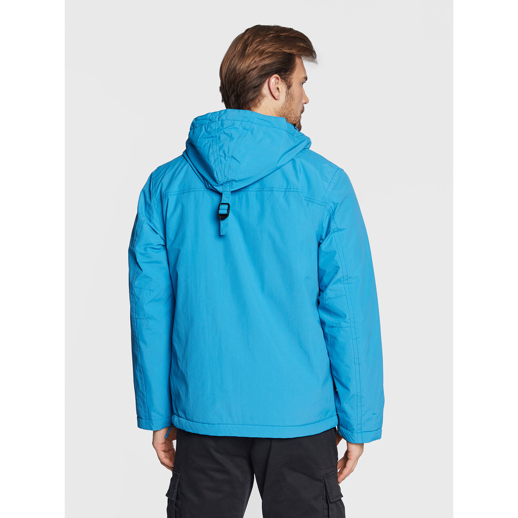 Napapijri Bunda anorak Rainforest Winter 3 NP0A4GMC Modrá Regular Fit - Pepit.cz