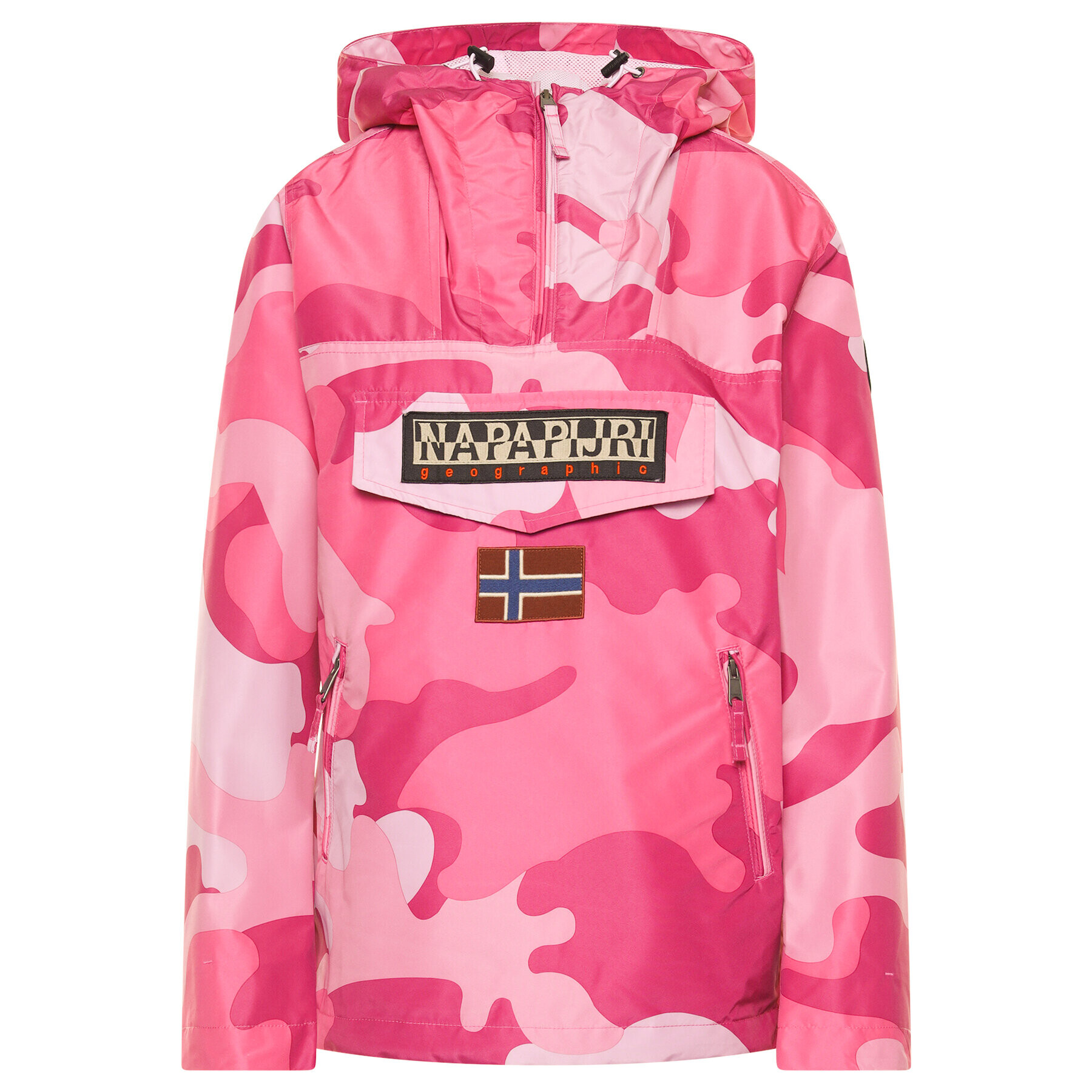 Napapijri Bunda anorak Raniforest S W PKT 1 NP0A4E55F Růžová Regular Fit - Pepit.cz