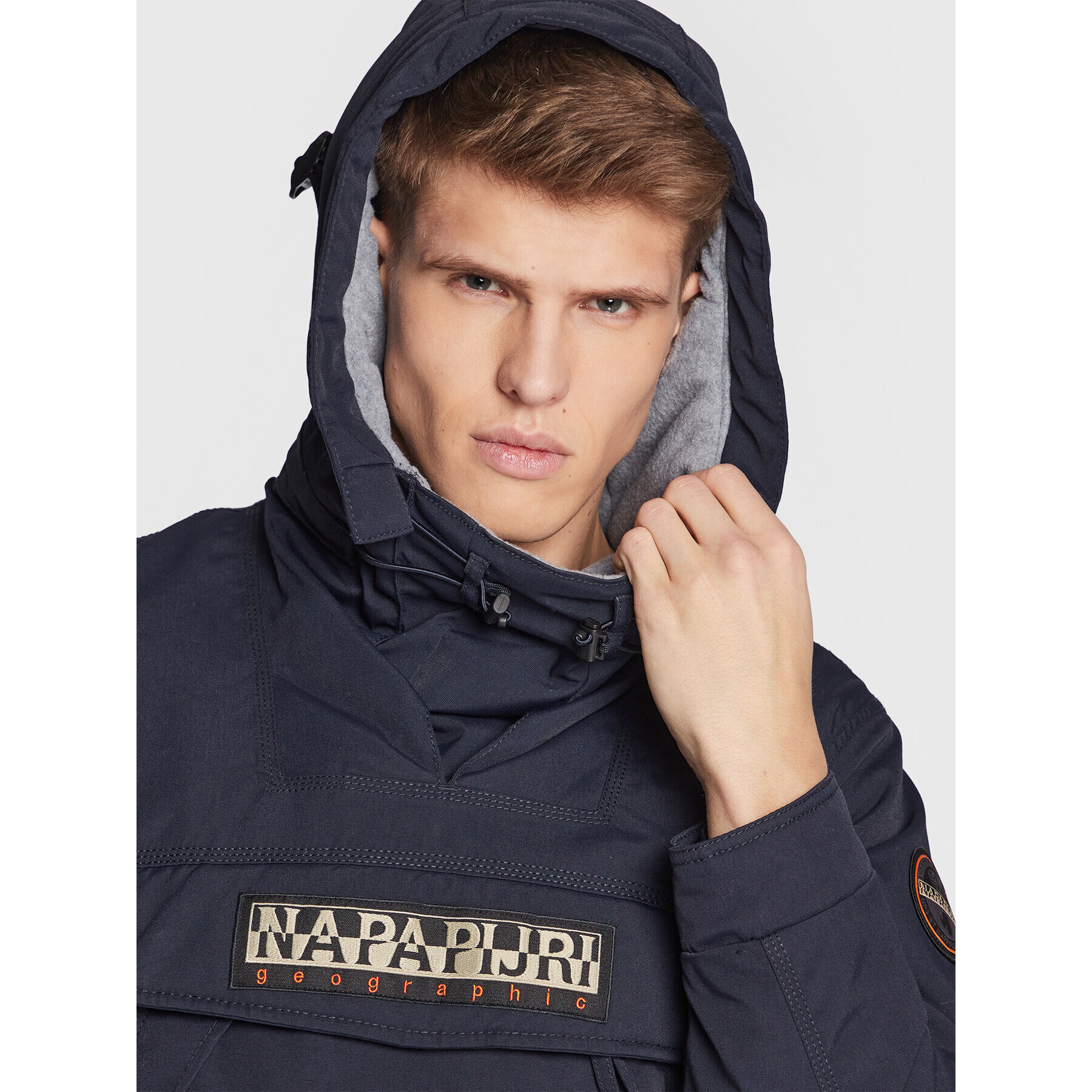 Napapijri Bunda anorak Skidoo 4 NP0A4GMF Tmavomodrá Regular Fit - Pepit.cz