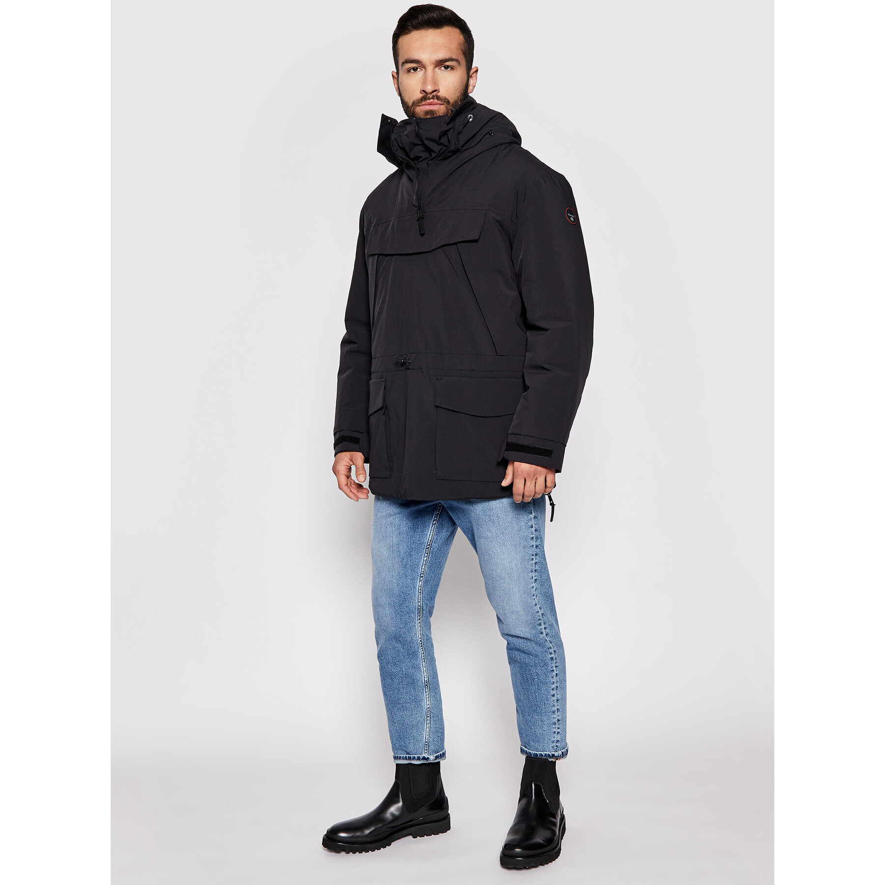 Napapijri Bunda anorak Skidoo Sl N0YKAM Černá Regular Fit - Pepit.cz