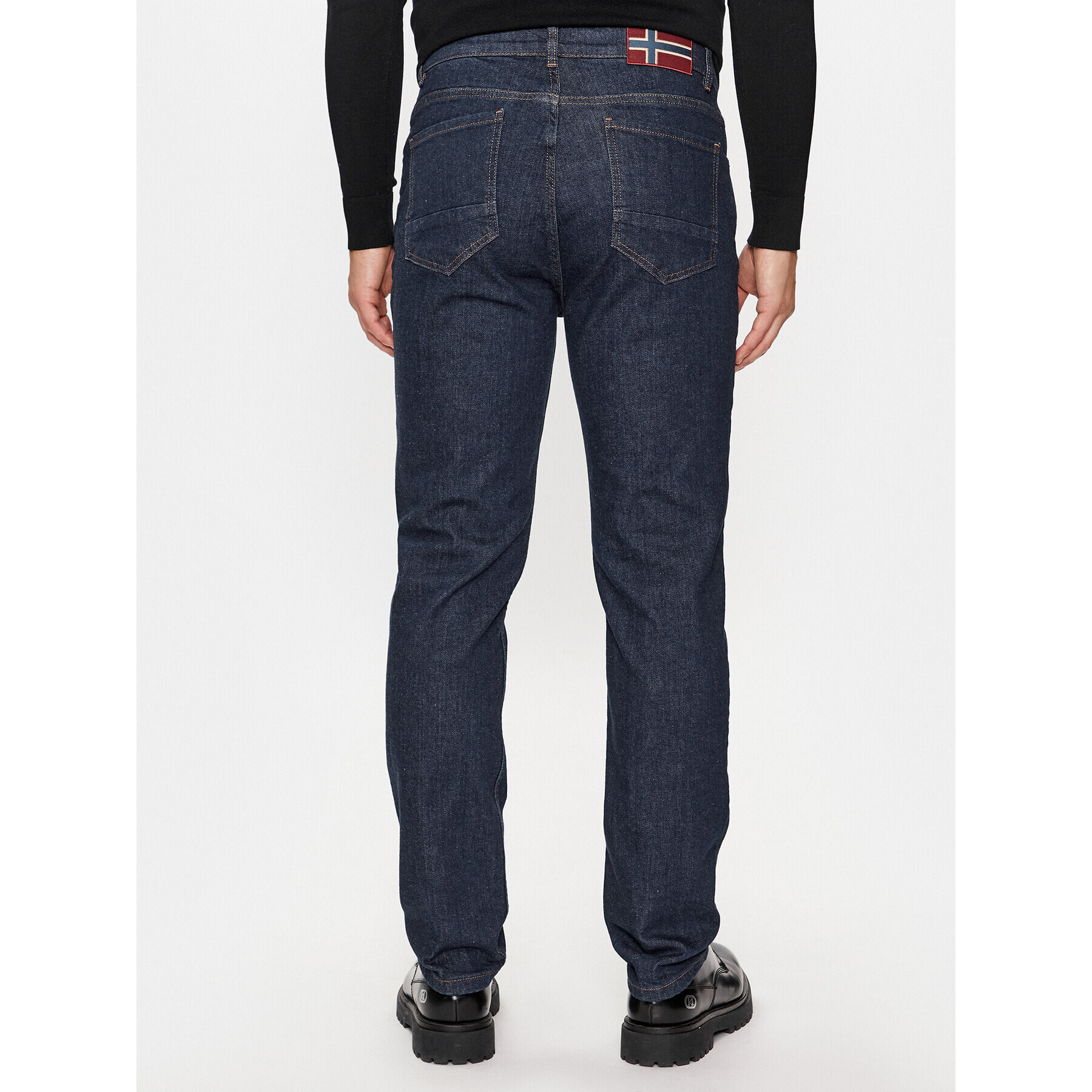 Napapijri Jeansy NP0A4HLQ Modrá Slim Fit - Pepit.cz