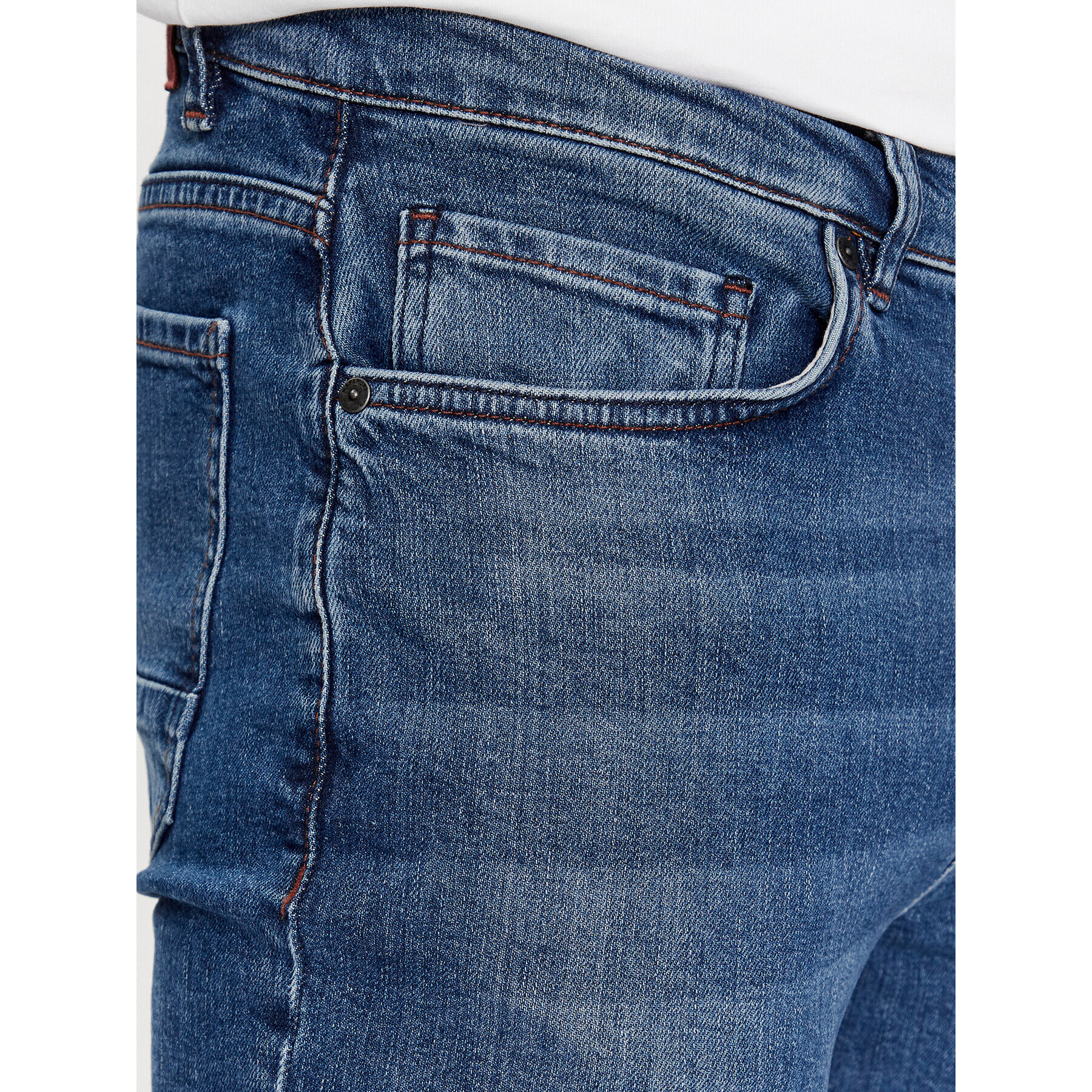 Napapijri Jeansy NP0A4HLQ Modrá Slim Fit - Pepit.cz