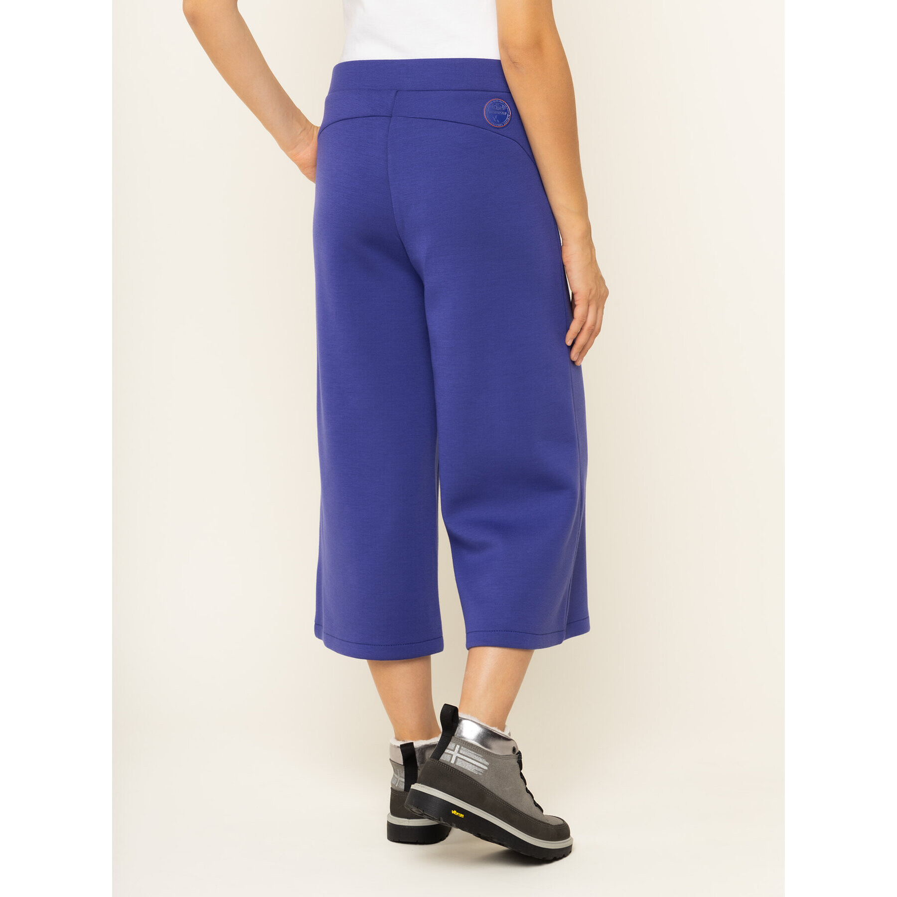 Napapijri Kalhoty culottes Miel Wide N0YJAH Fialová Regular Fit - Pepit.cz