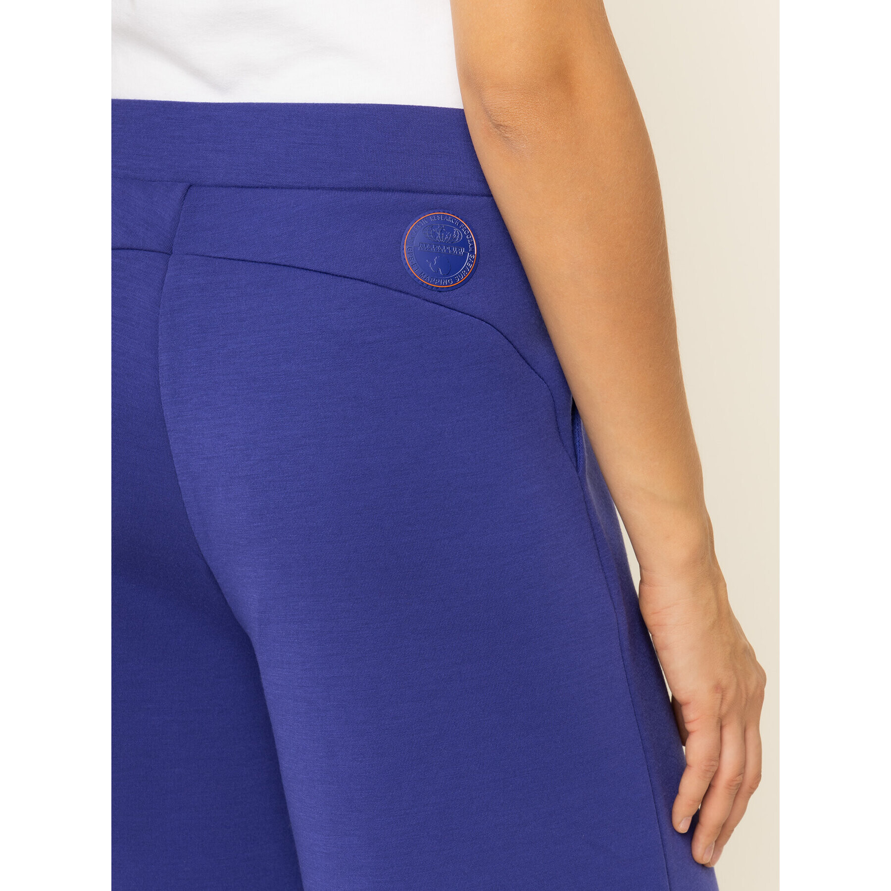 Napapijri Kalhoty culottes Miel Wide N0YJAH Fialová Regular Fit - Pepit.cz