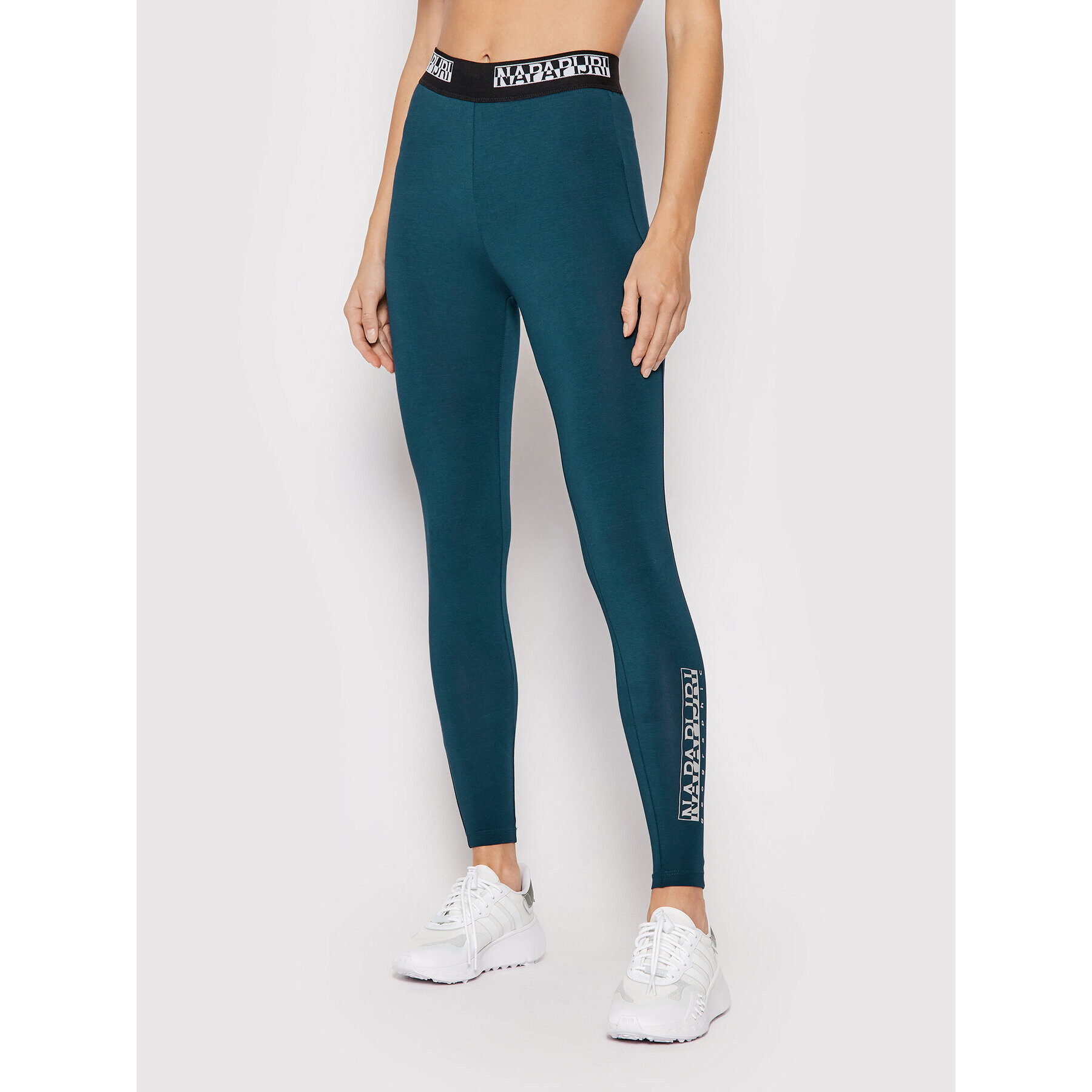 Napapijri Legíny M-Box 2 NP0A4FSJ Modrá Slim Fit - Pepit.cz