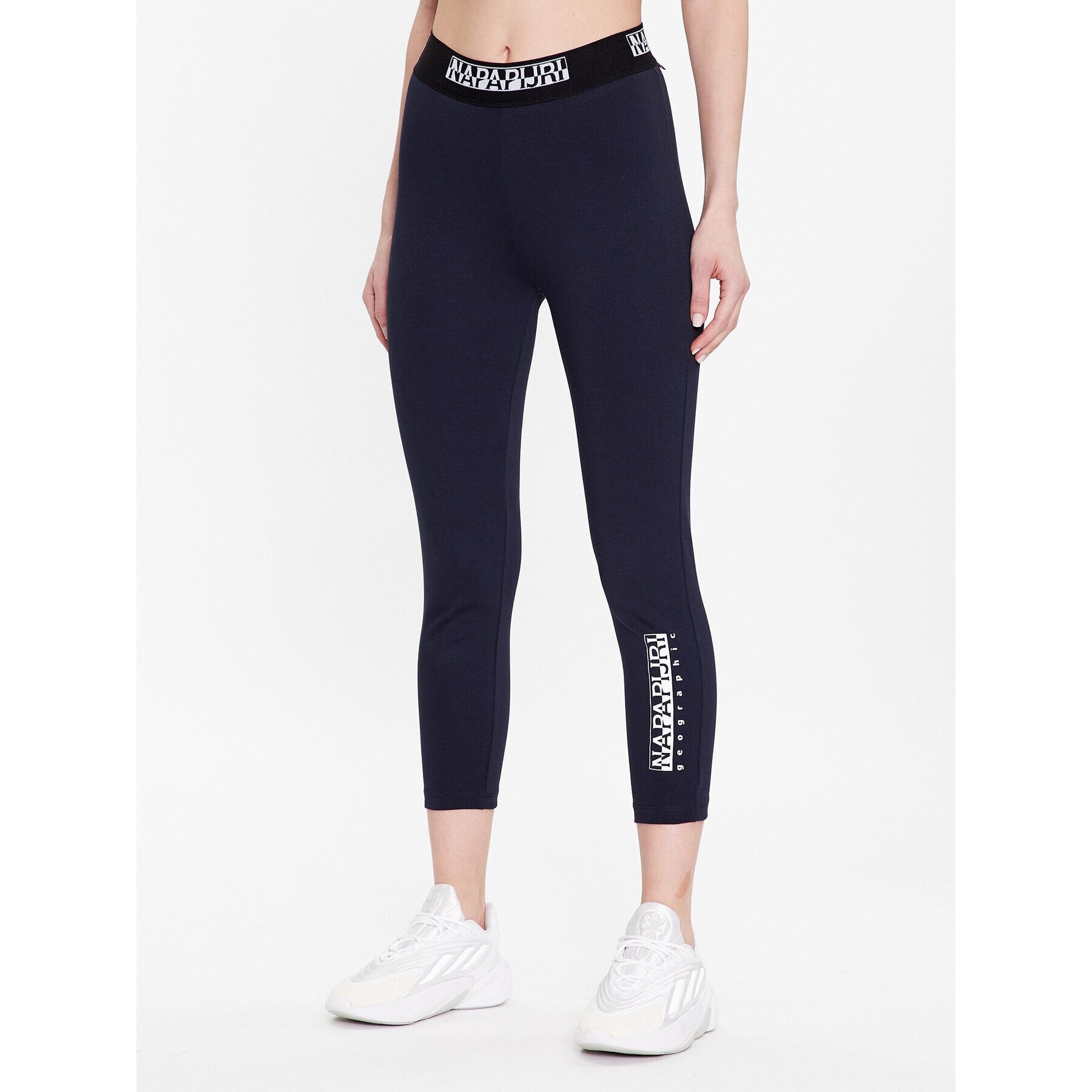 Napapijri Legíny M-Box NP0A4GKT Tmavomodrá Slim Fit - Pepit.cz