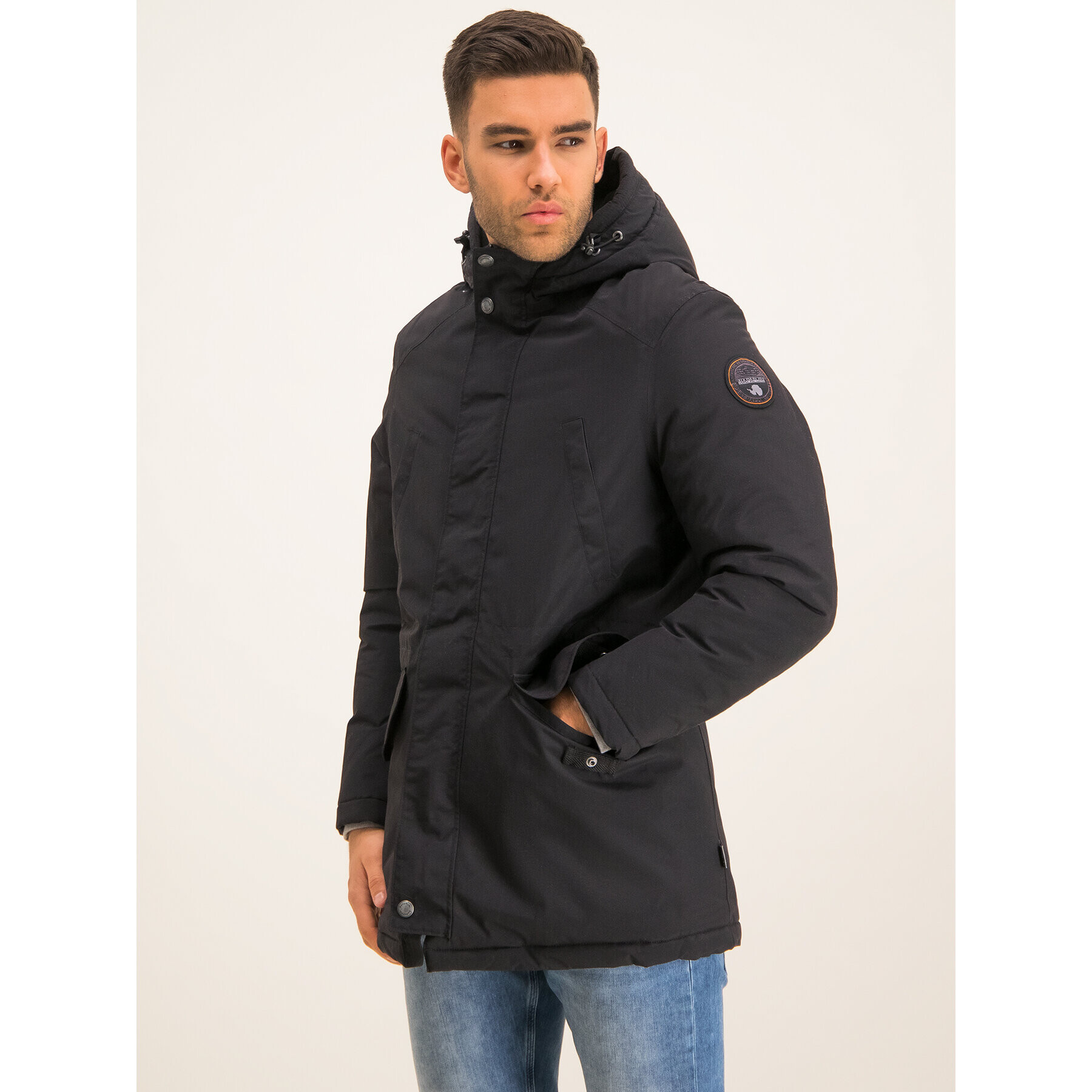 Napapijri Parka Aberdar N0YIWM Černá Regular Fit - Pepit.cz