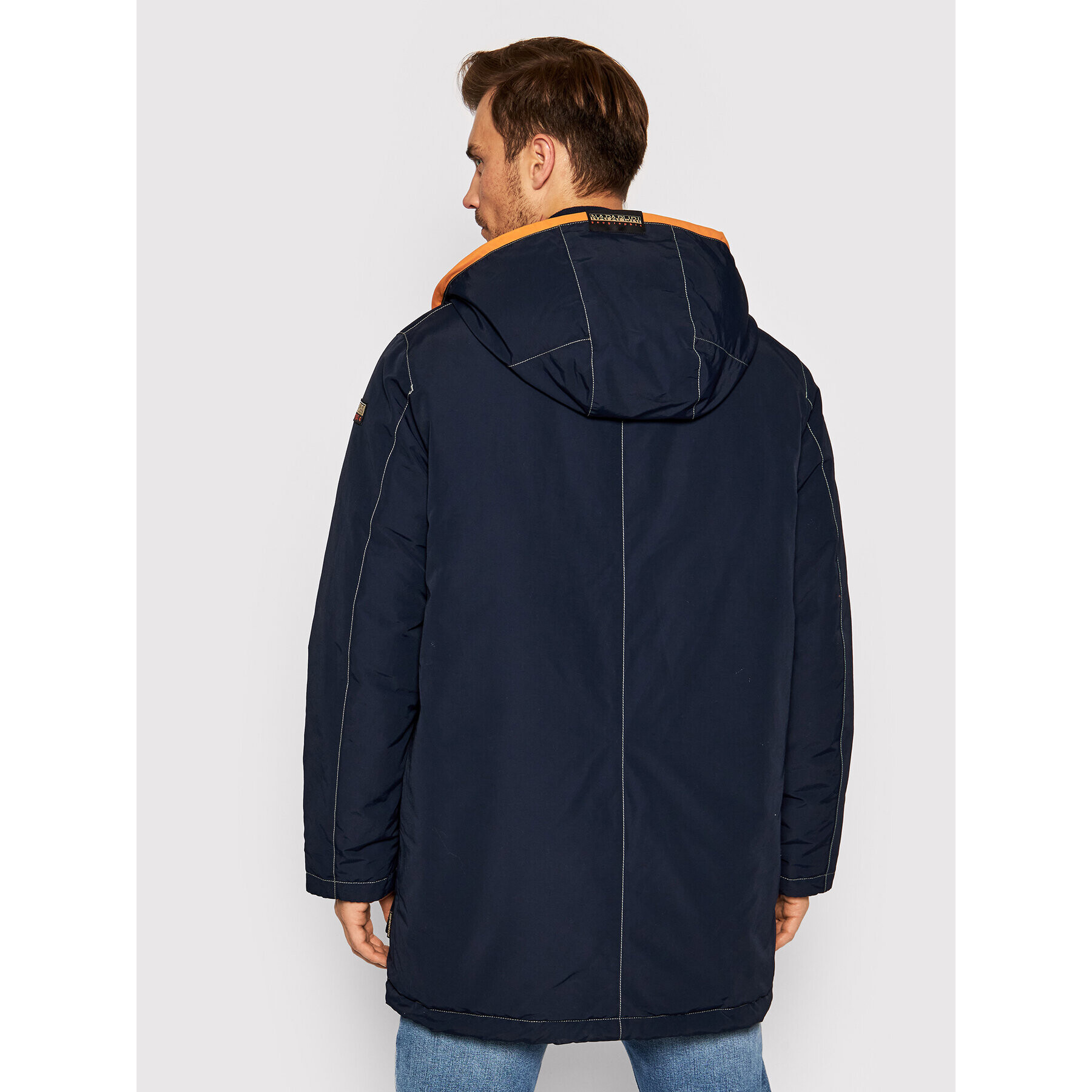 Napapijri Parka Asther NP0A4FLI Tmavomodrá Regular Fit - Pepit.cz