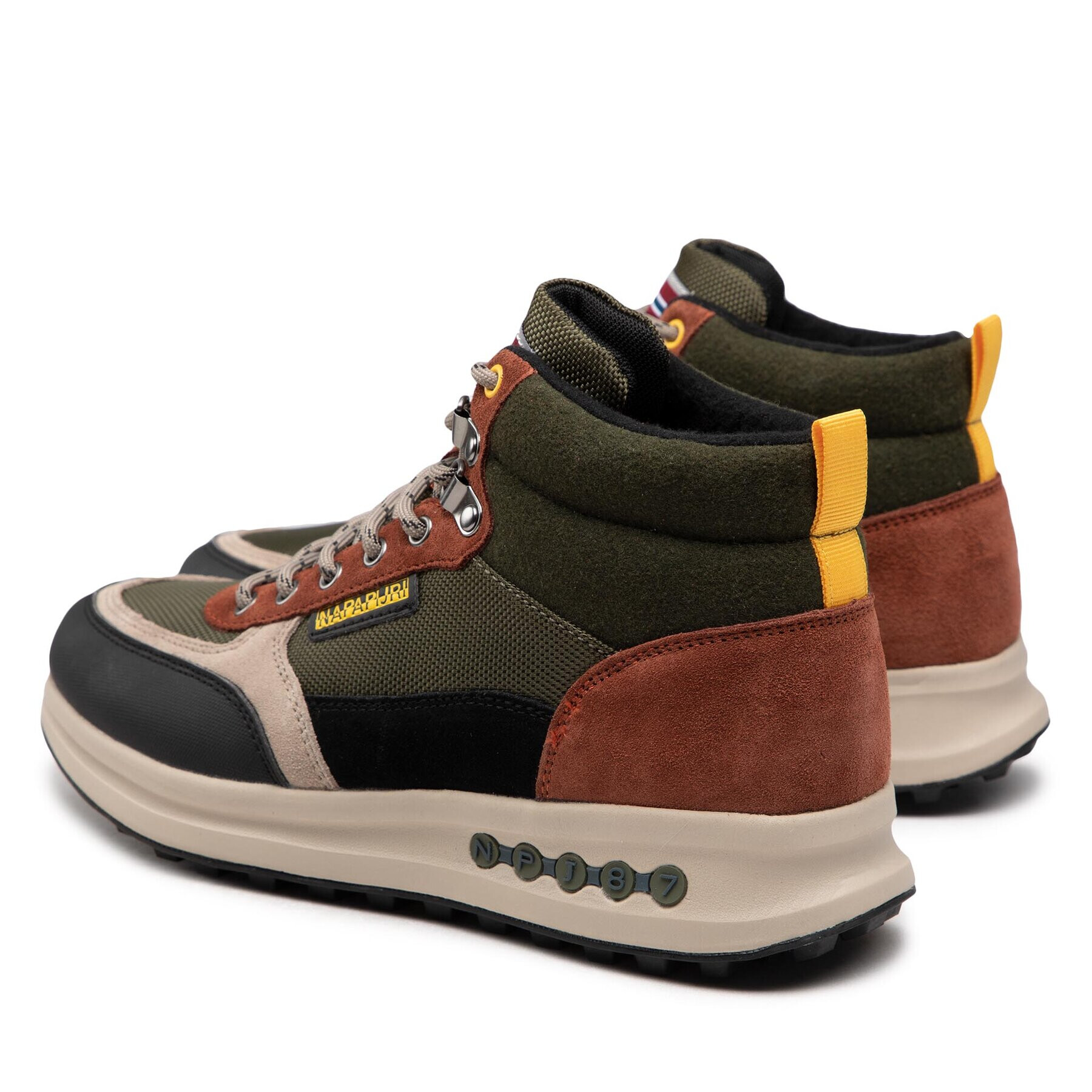 Napapijri Sneakersy Late NP0A4H6M Khaki - Pepit.cz