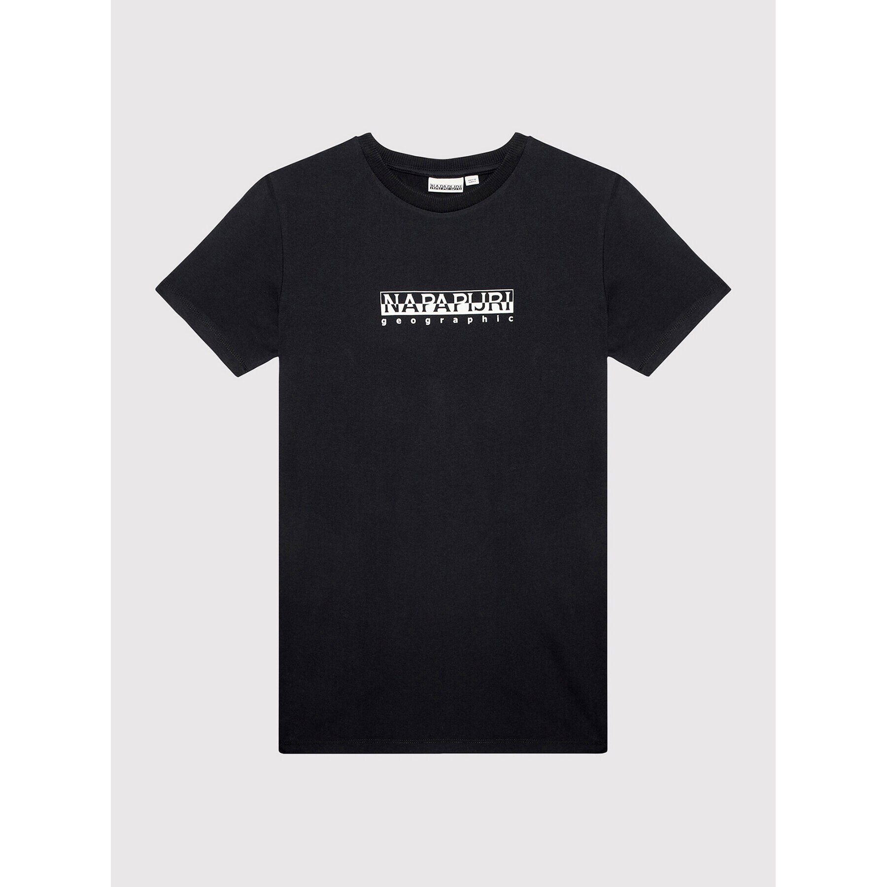 Napapijri T-Shirt K S-Box NP0A4FP5 M Černá Regular Fit - Pepit.cz