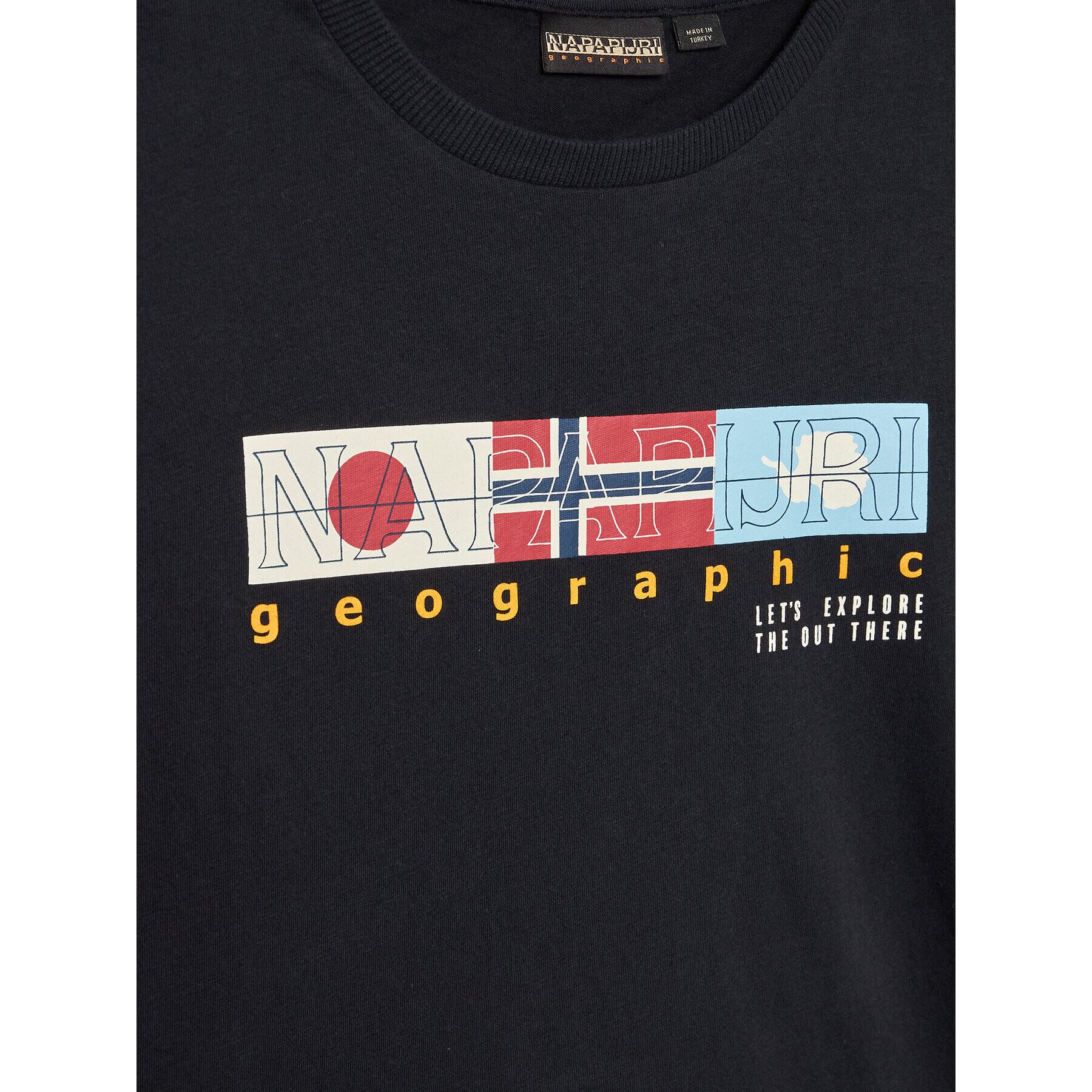 Napapijri T-Shirt NP0A4HGP S Černá Regular Fit - Pepit.cz