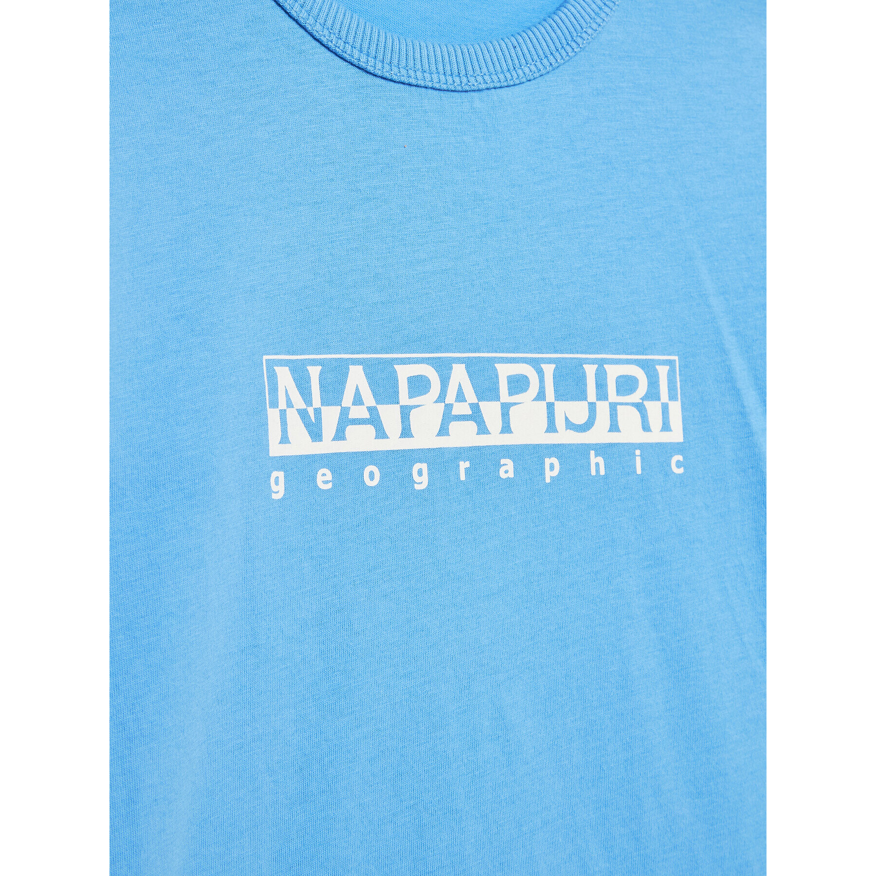 Napapijri T-Shirt S-Box NP0A4G4P D Modrá Regular Fit - Pepit.cz