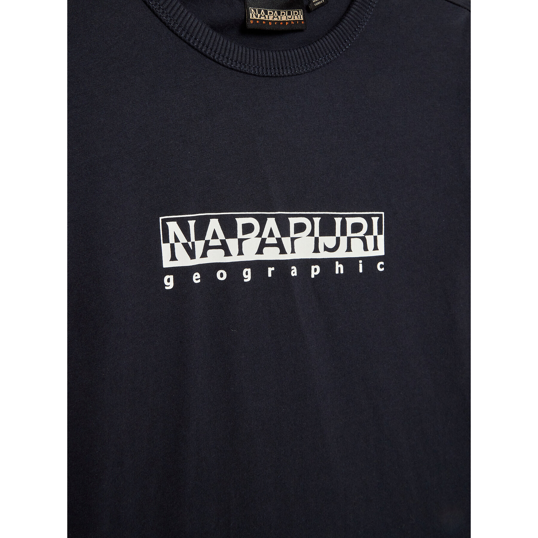 Napapijri T-Shirt S-Box NP0A4G4P D Tmavomodrá Regular Fit - Pepit.cz