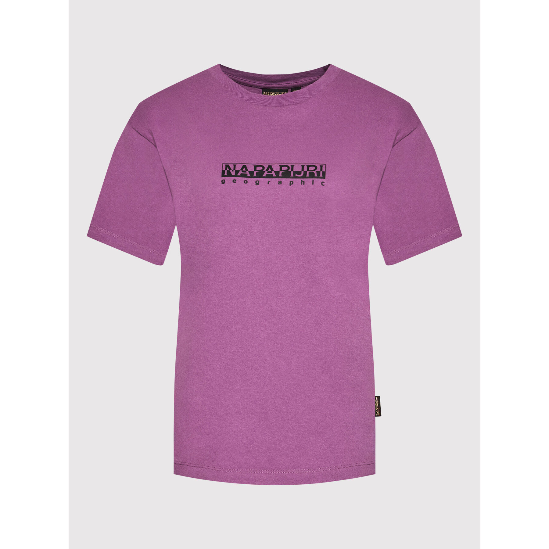 Napapijri T-Shirt S-Box NP0A4GDD Fialová Relaxed Fit - Pepit.cz