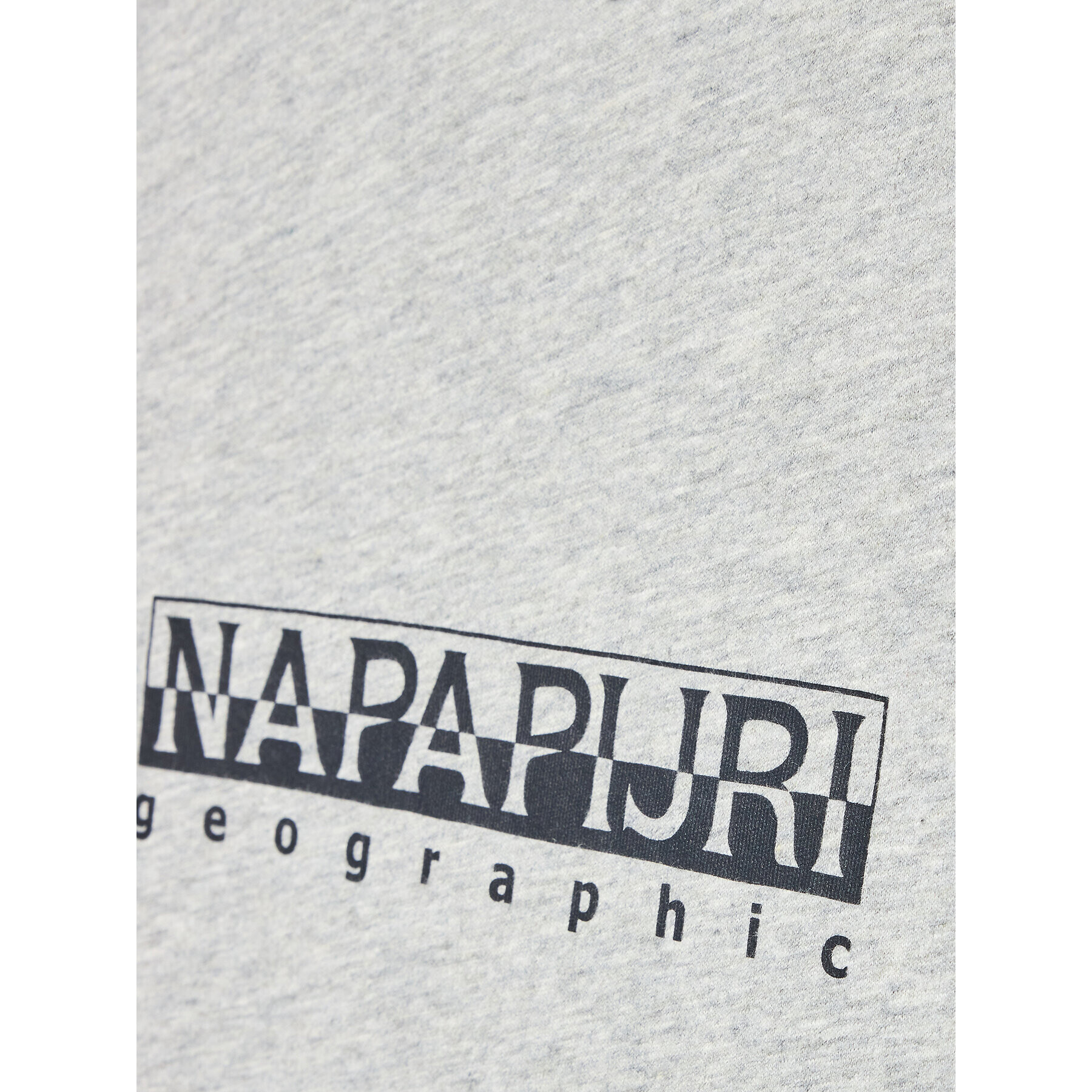 Napapijri T-Shirt S-Box NP0A4GNJ D Šedá Regular Fit - Pepit.cz