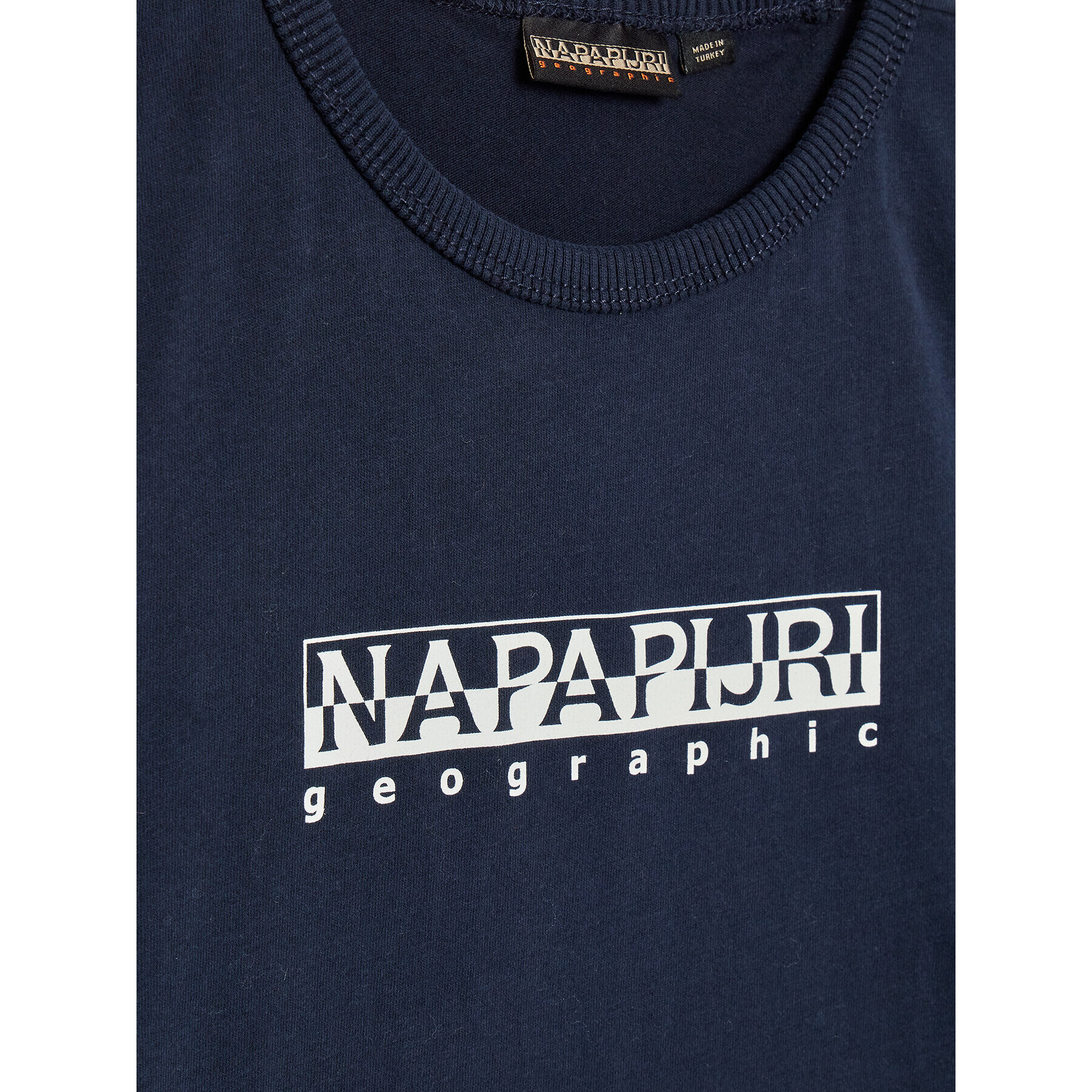 Napapijri T-Shirt S-Box NP0A4GNJ D Tmavomodrá Regular Fit - Pepit.cz