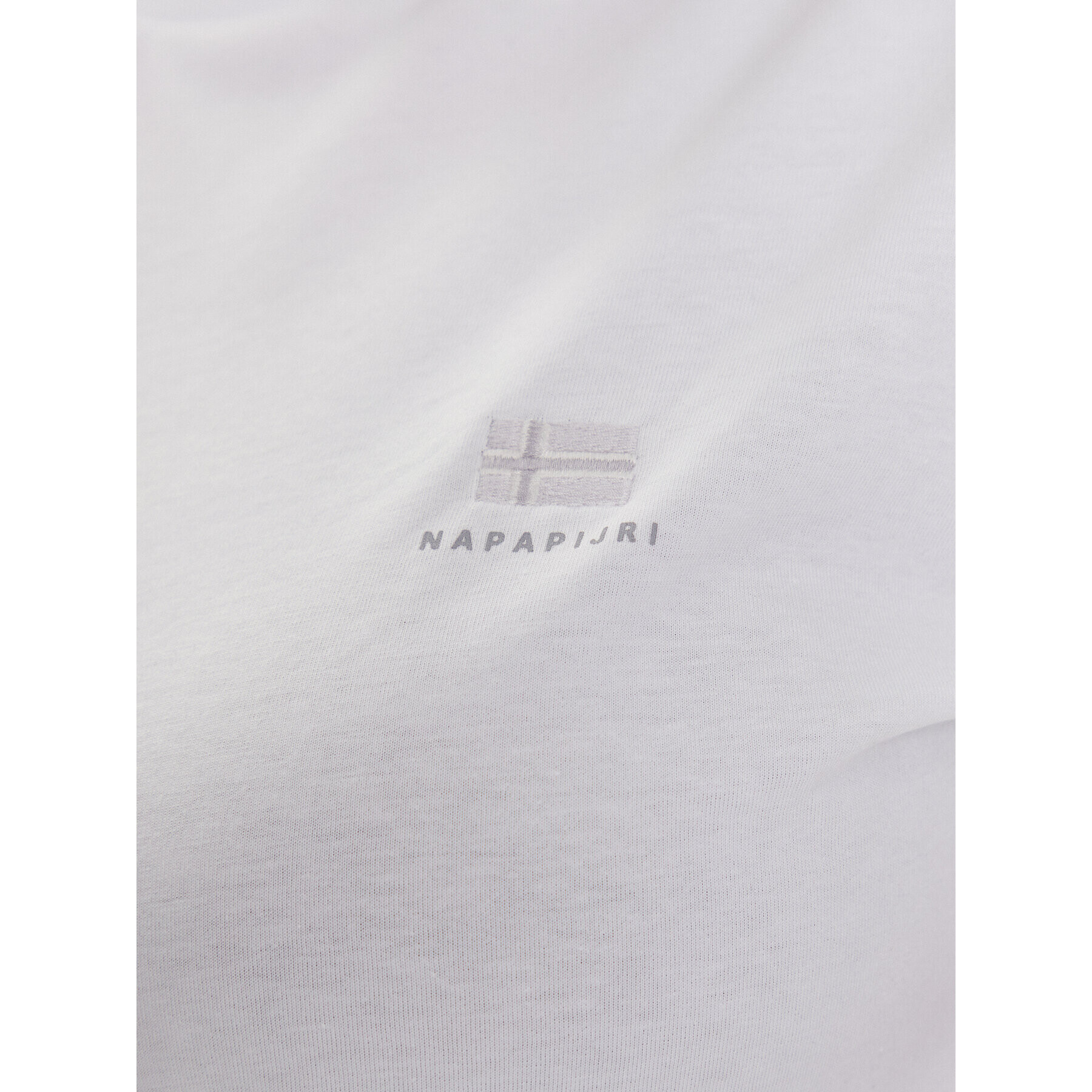 Napapijri T-Shirt S-Nina NP0A4H87 Bílá Regular Fit - Pepit.cz