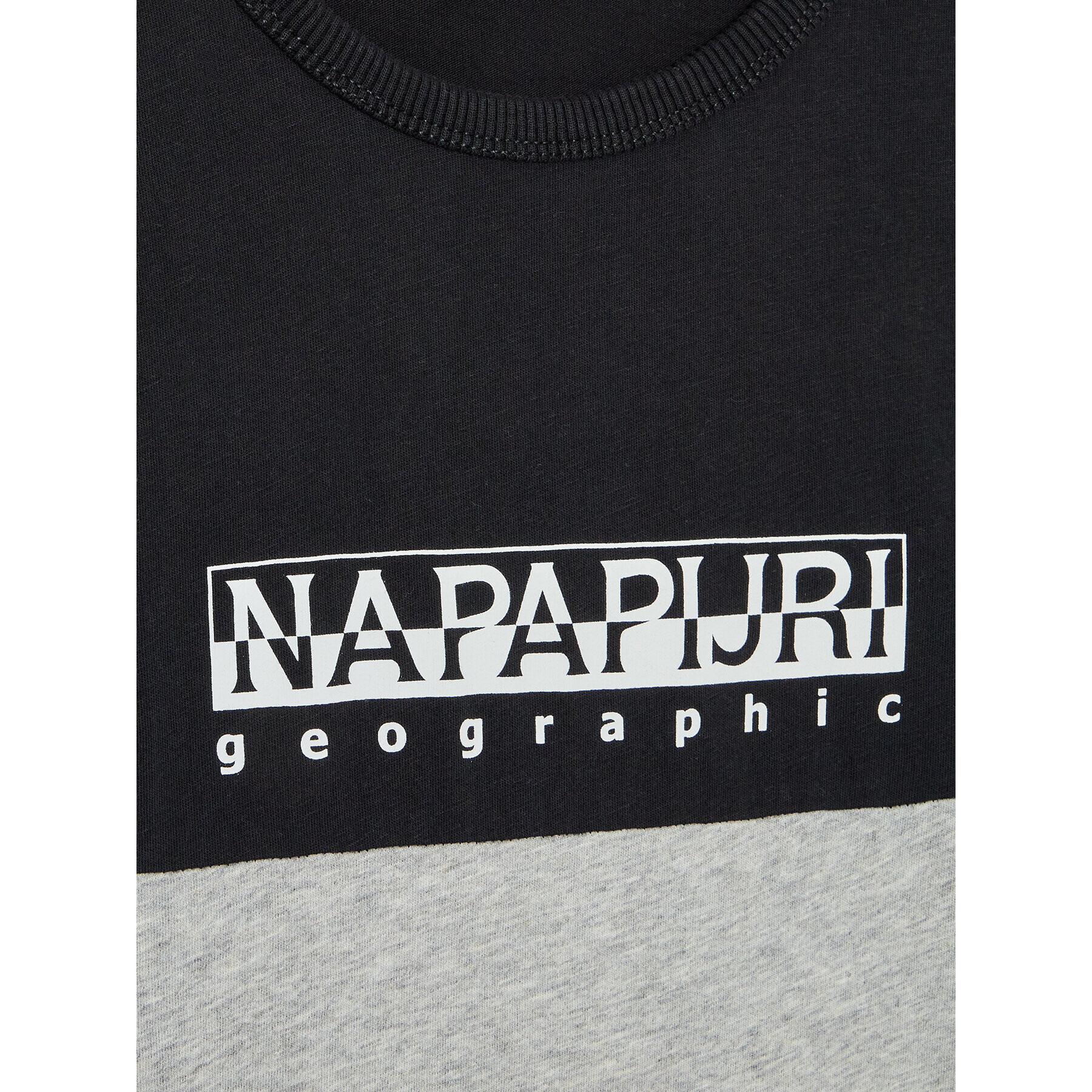 Napapijri T-Shirt S-Stavki NP0A4GNG M Černá Regular Fit - Pepit.cz