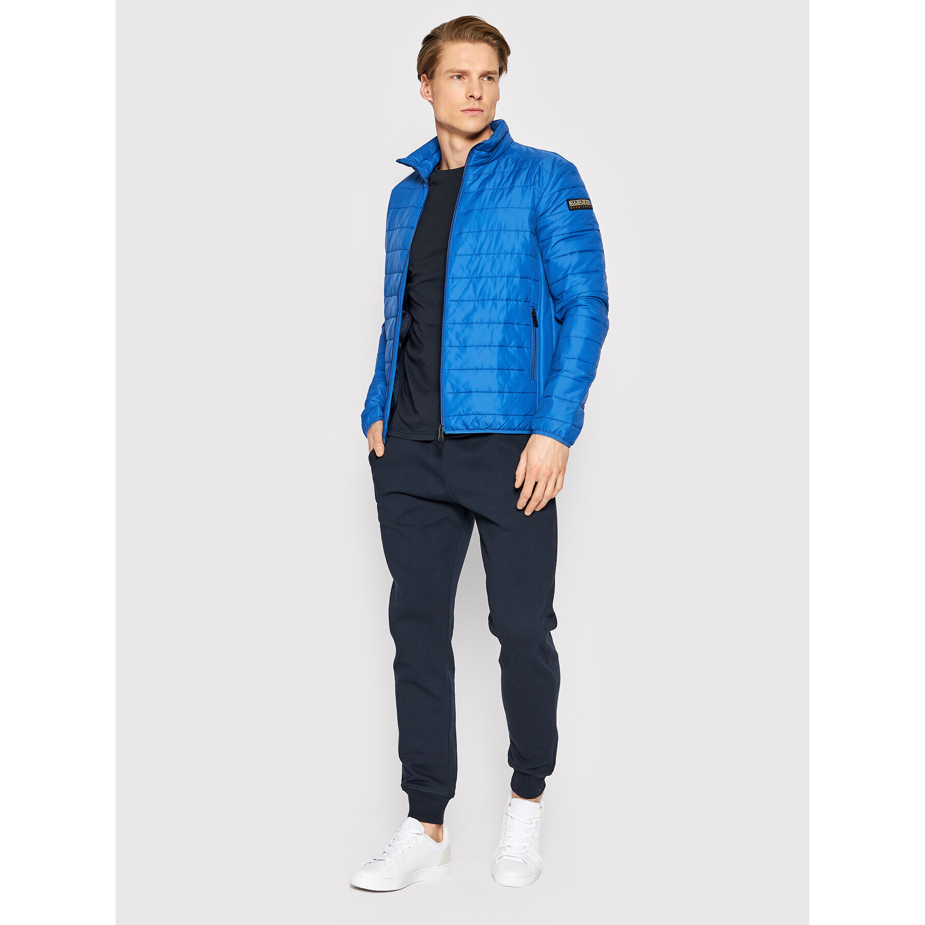 Napapijri Vatovaná bunda Acalmar NP0A4GAT Modrá Slim Fit - Pepit.cz