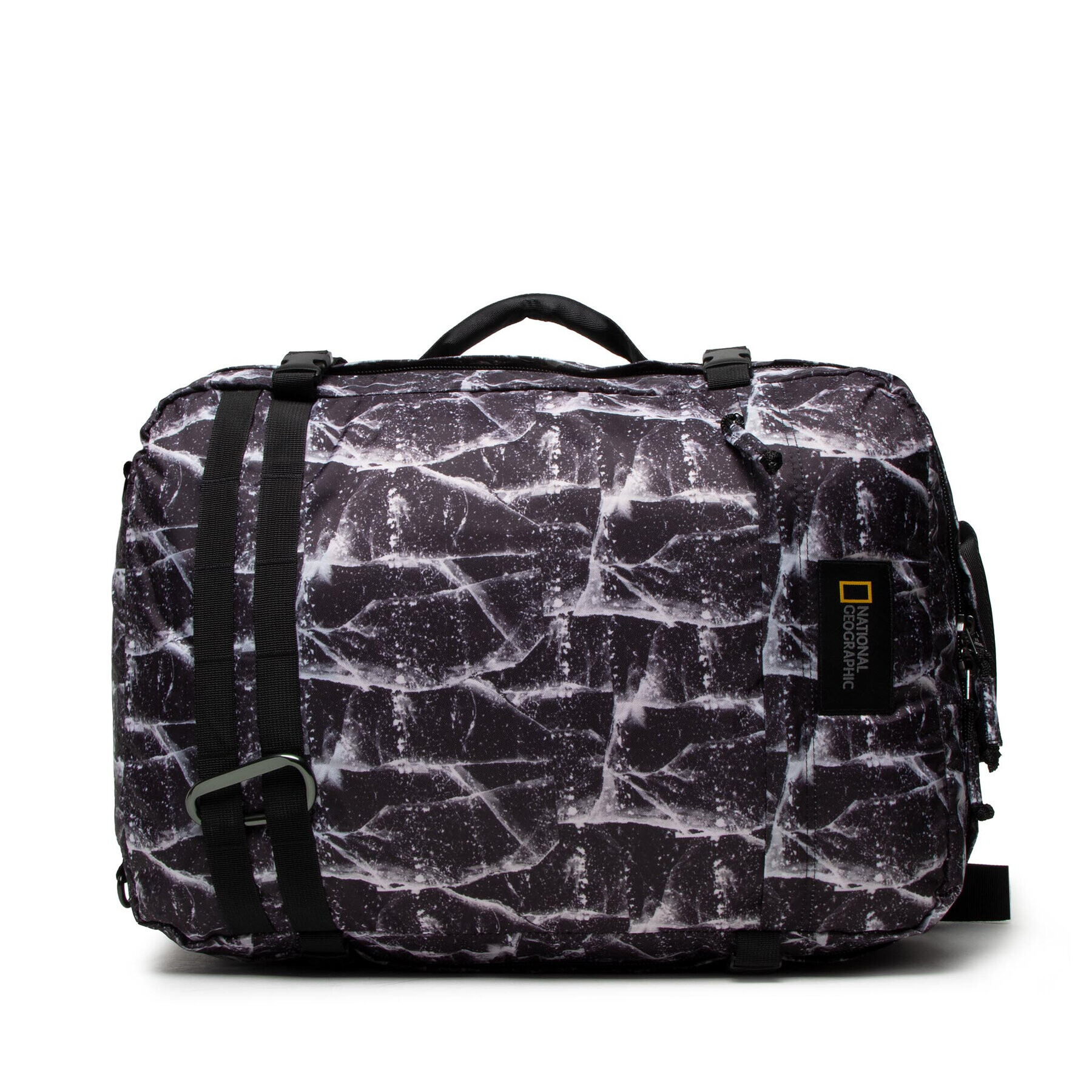 National Geographic Batoh Ng Hybrid Backpack Cracked N11801.96CRA Černá - Pepit.cz