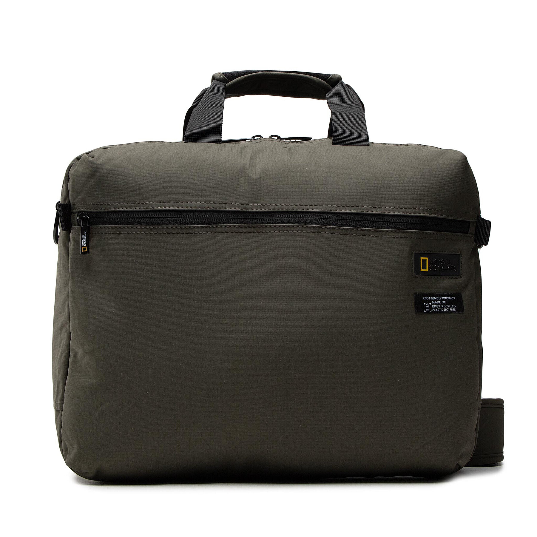 National Geographic Brašna na notebook Brief Case N18387.11 Zelená - Pepit.cz