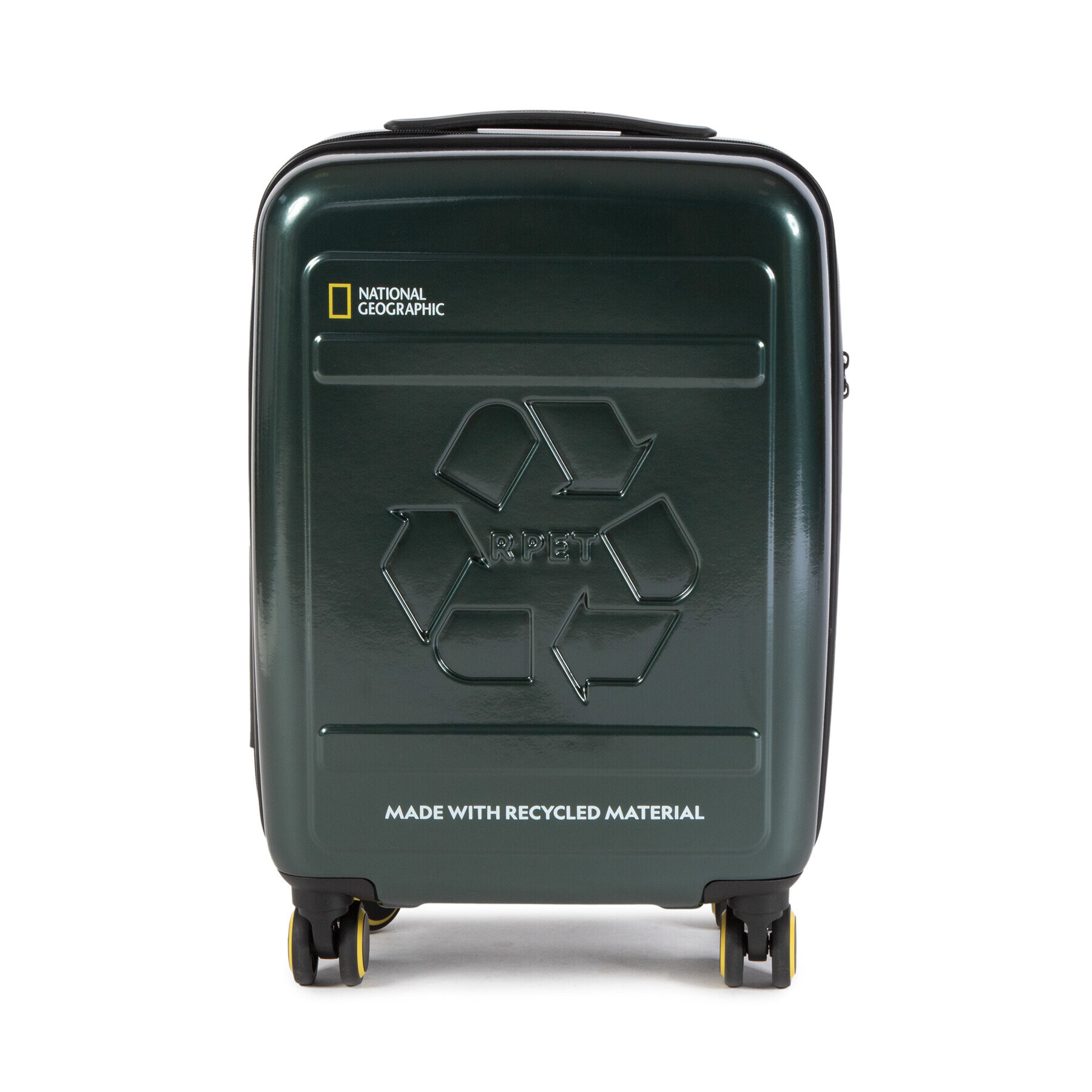 National Geographic Malý tvrdý kufr Small Trolley N205HA.49.17 Zelená - Pepit.cz