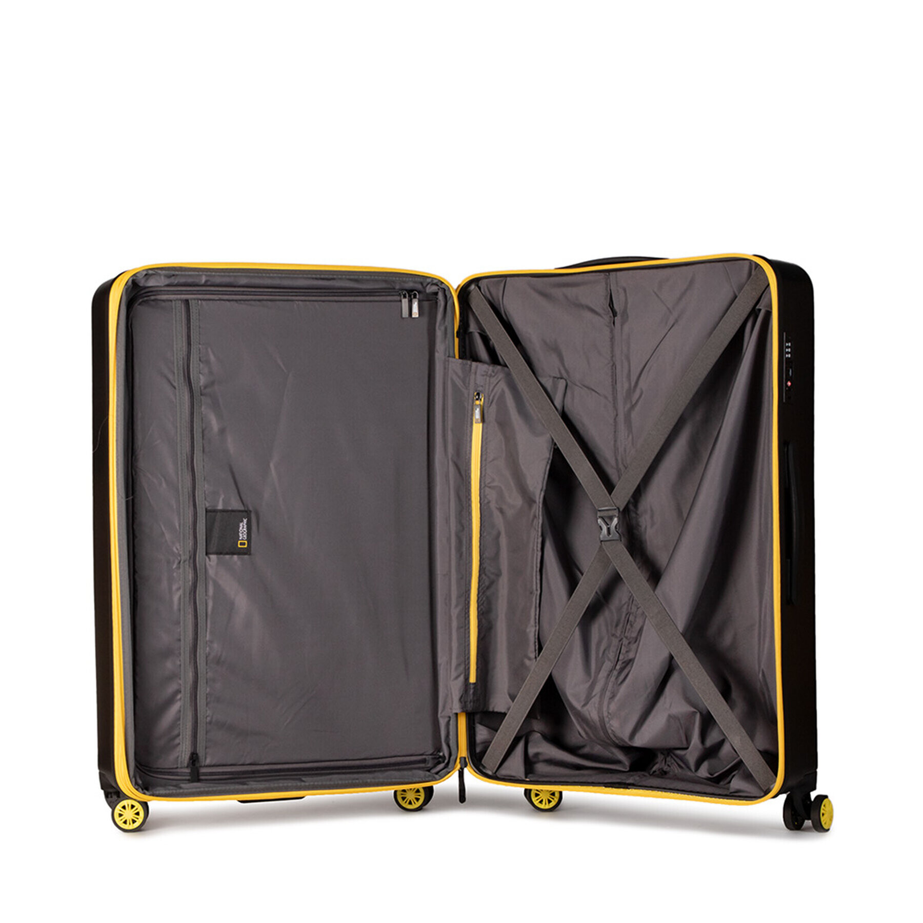 National Geographic Velký tvrdý kufr Luggage H162HA.71.06 Černá - Pepit.cz