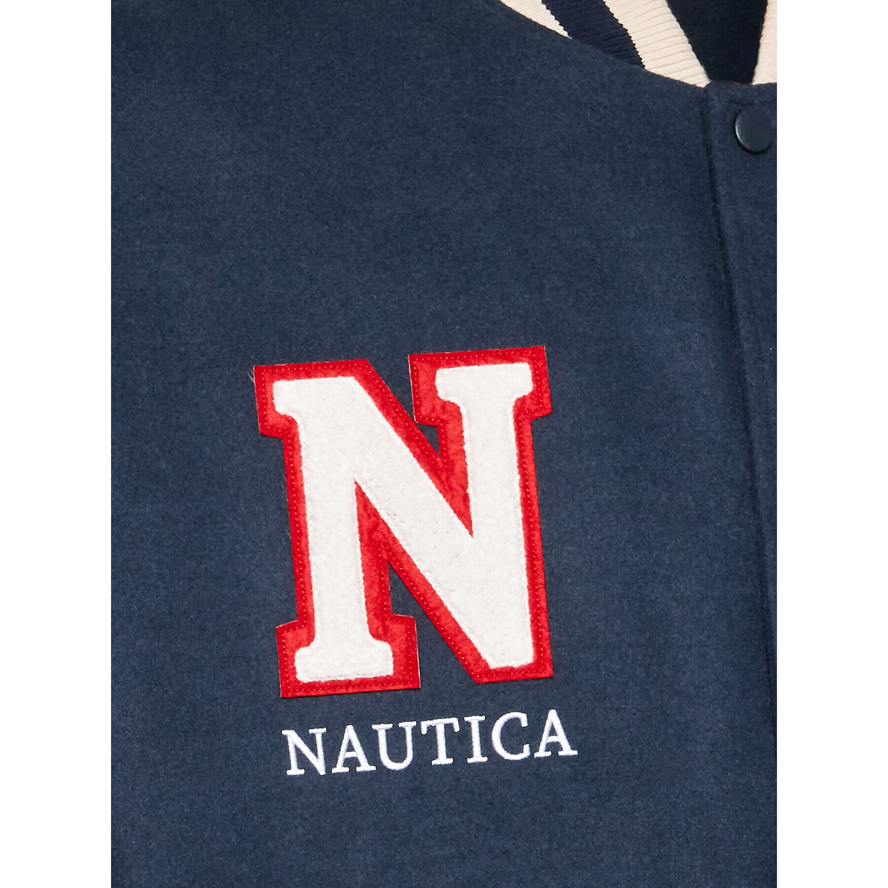 Nautica Bunda bomber Wilson N1G00392 Tmavomodrá Regular Fit - Pepit.cz